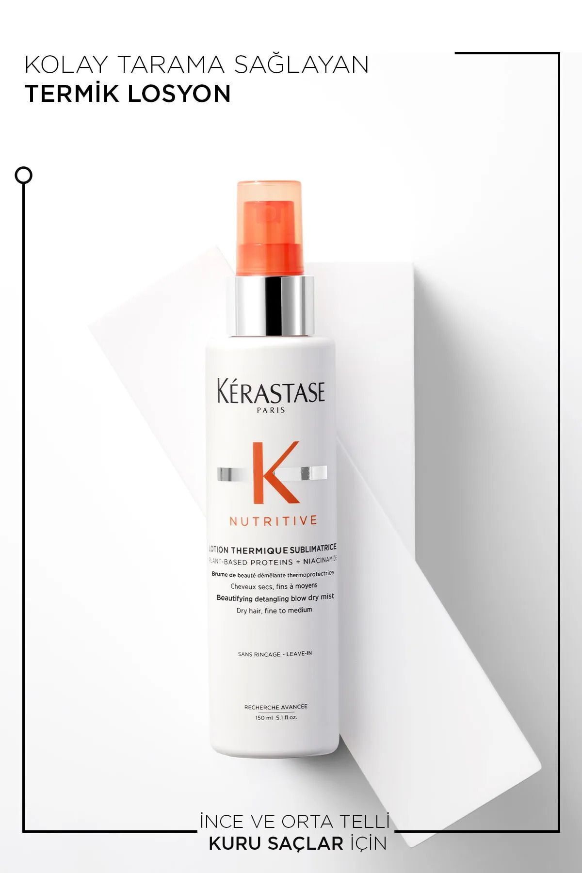 Kerastase Nutritive Lotion Thermique Sublimatrice Leave in -Kuru Saçlar İçin 150ml/GEM11J5K8-JK1.... — ISI KORUYUCU SPREY-V2V2V2-C