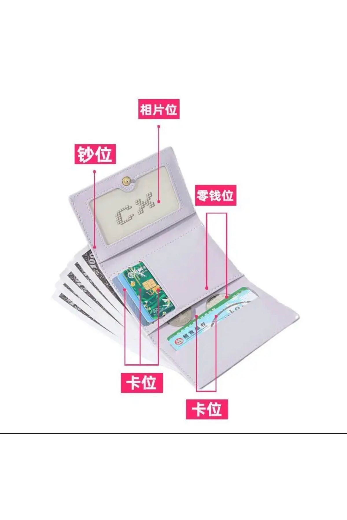 کیف پول مردانه و زنانه SANRIO KUROMI CINNAMOROLL MY MELODY POCACCO WALLET HOLDER synshop