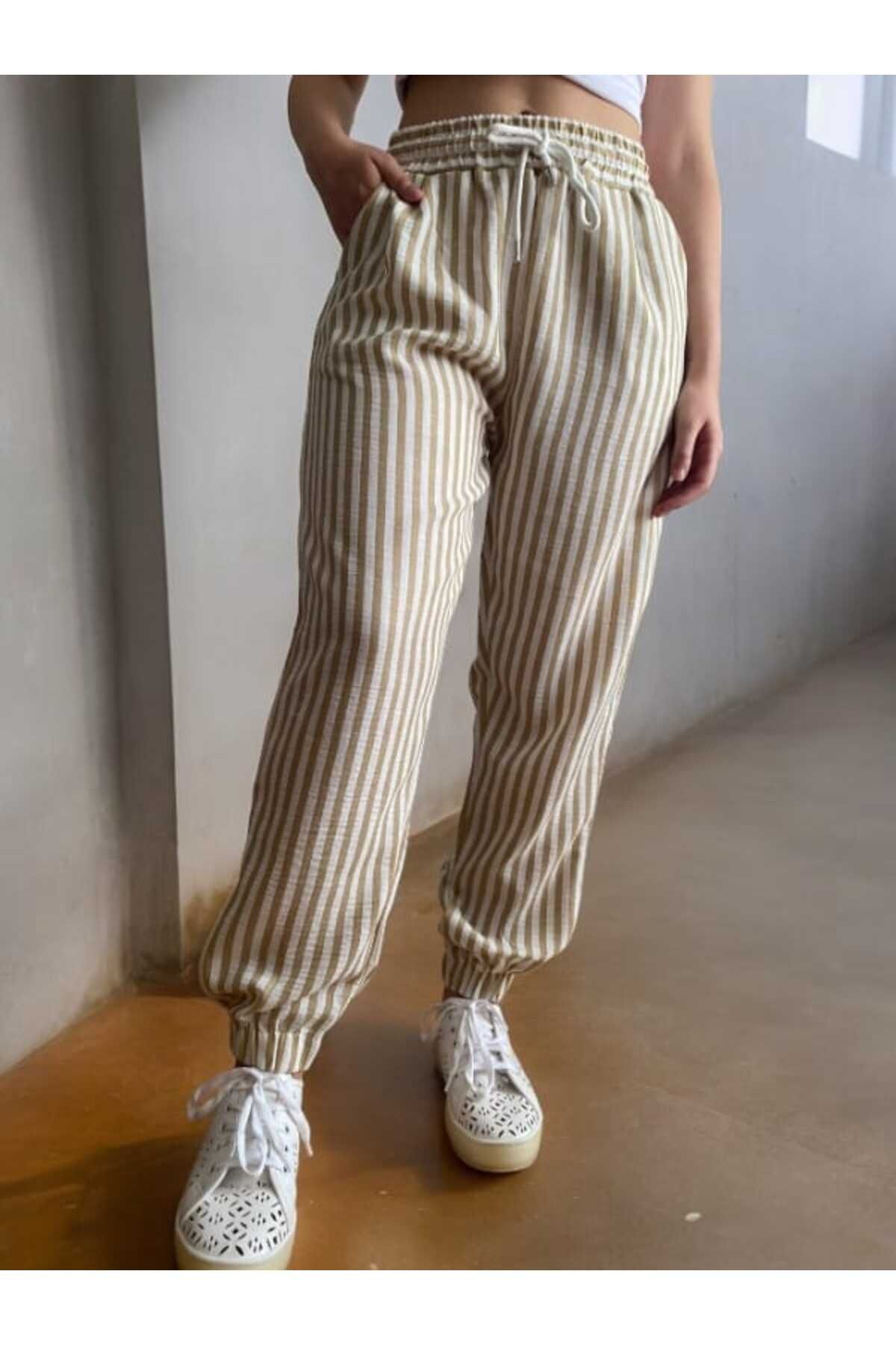 BEBE PLUS-Cotton Trousers 5