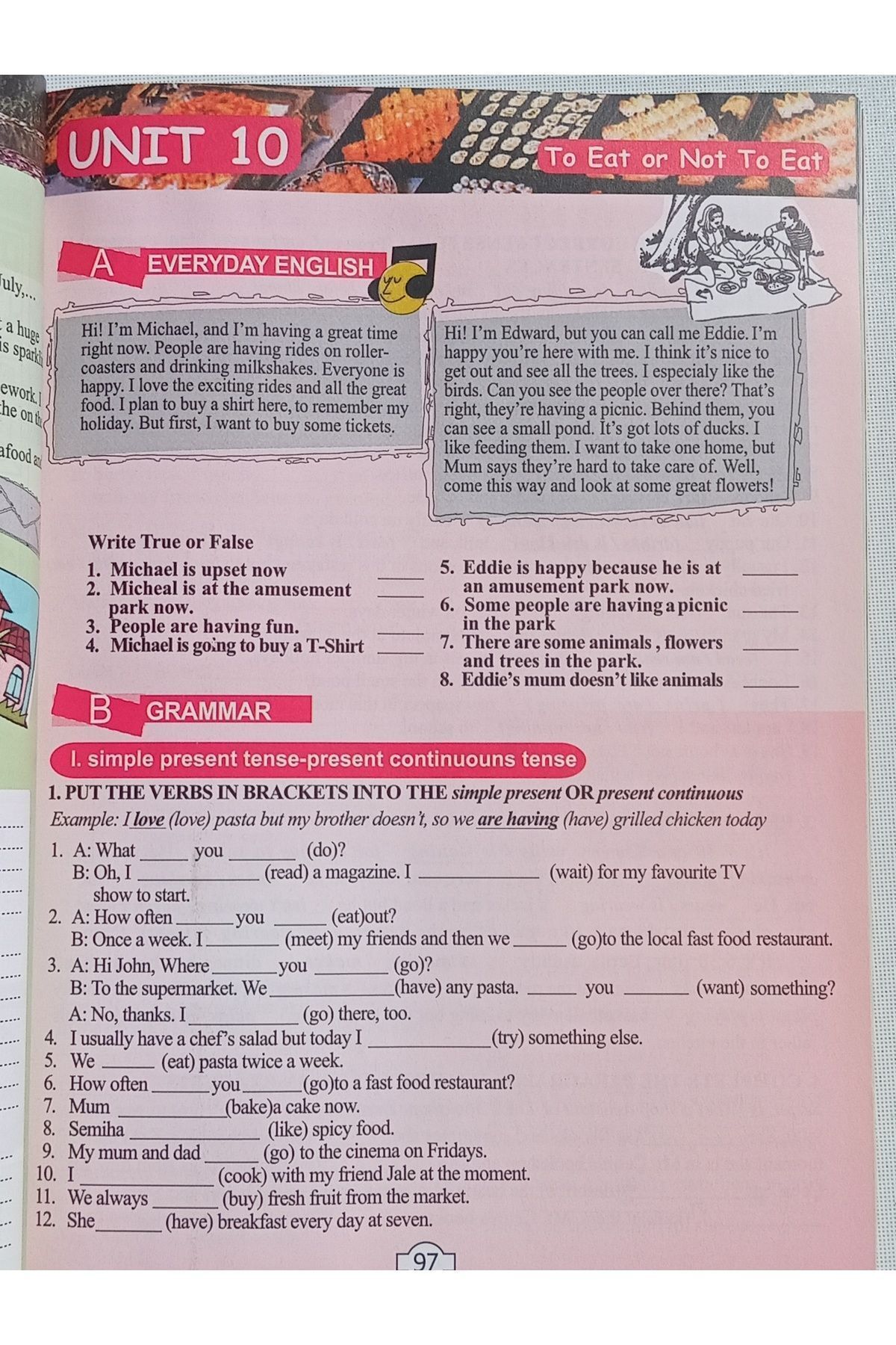 Planet-English Learning - Speech - Grammar - Grammar - Language Knowledge - Prepare for Exams Book - A.1- A.2 - B.1 6