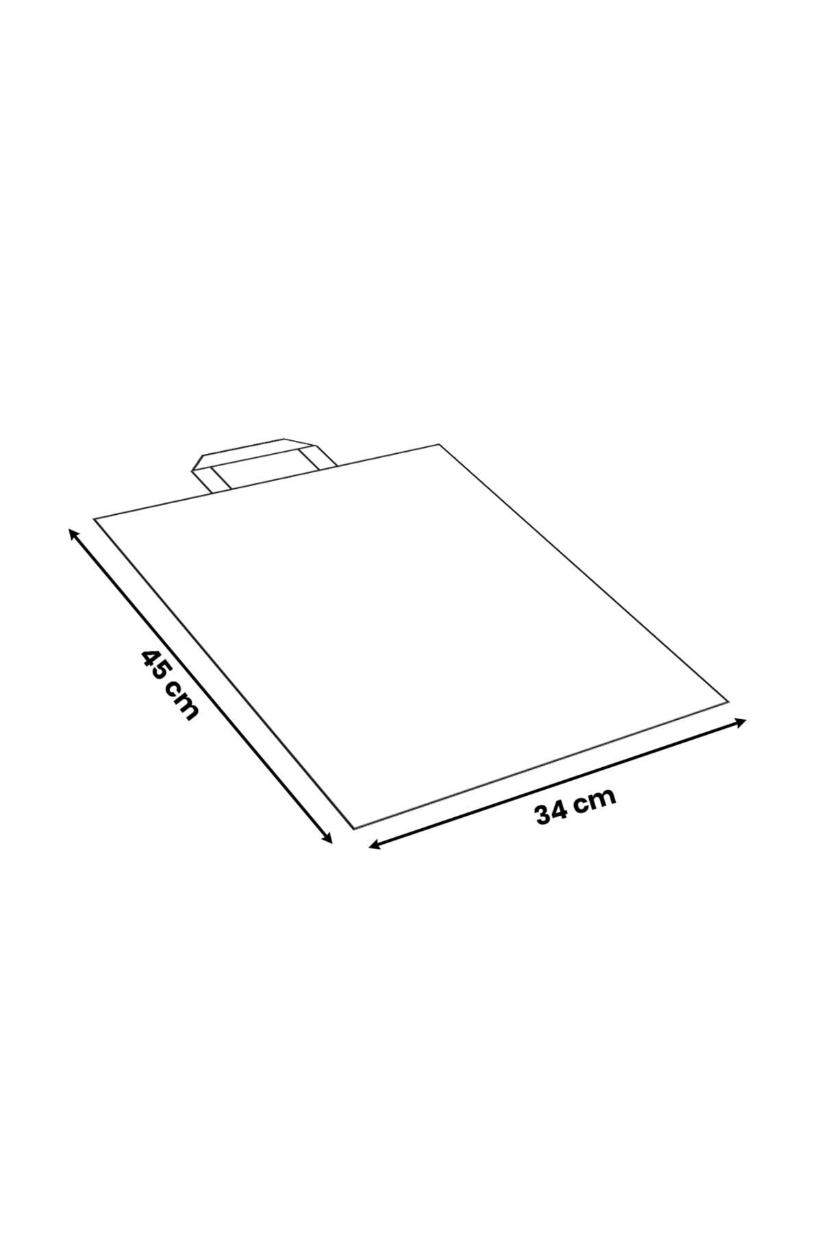 KARGOPEK-Unprinted Soft Handle Store Poset 34*45 (100 PCS) 4