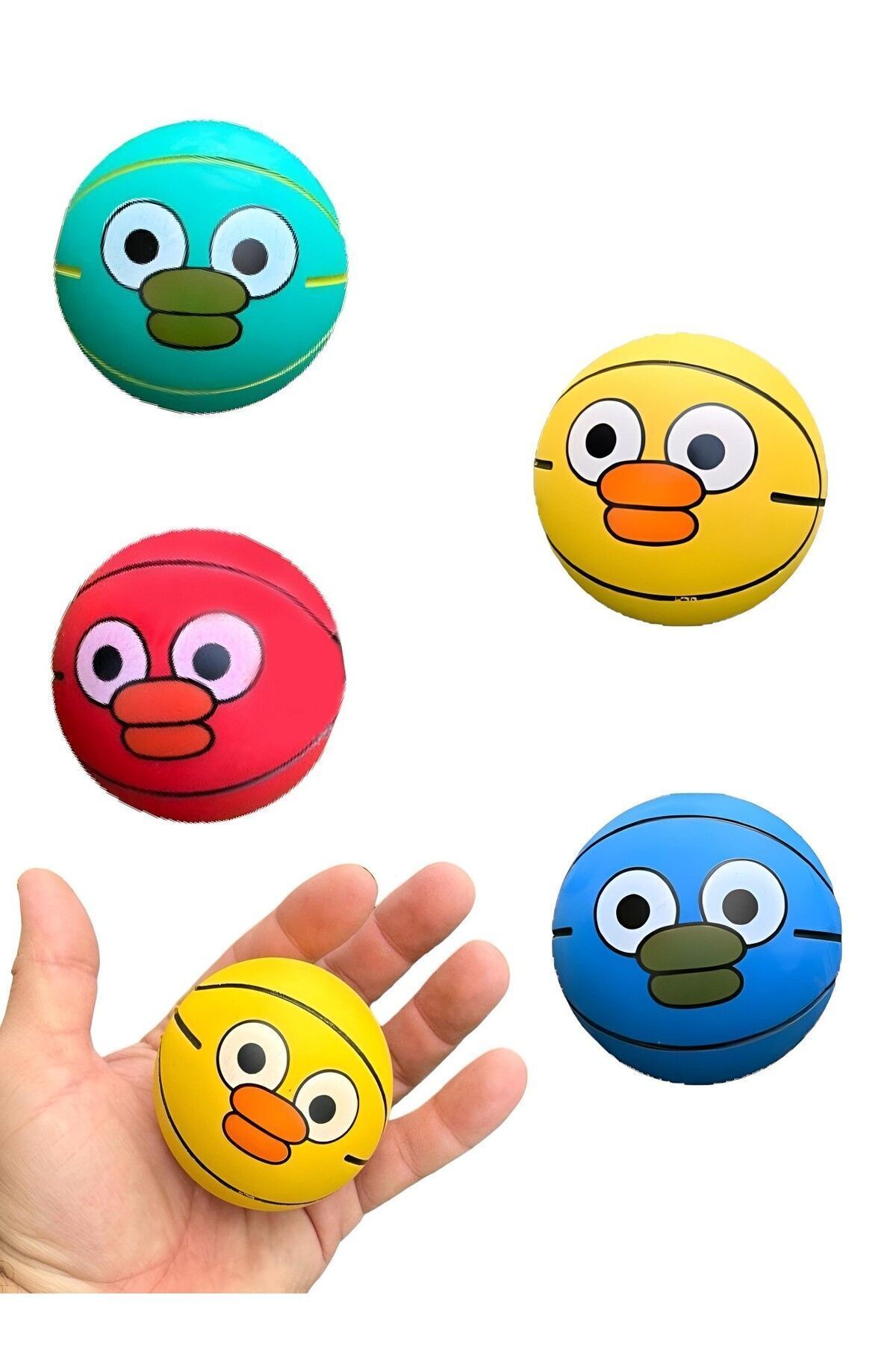 Hyd 1 Adet Ultra Elastik El Egzersizine Uygun 6 Cm Kaliteli Basketbol Topu Karne Hediyesi