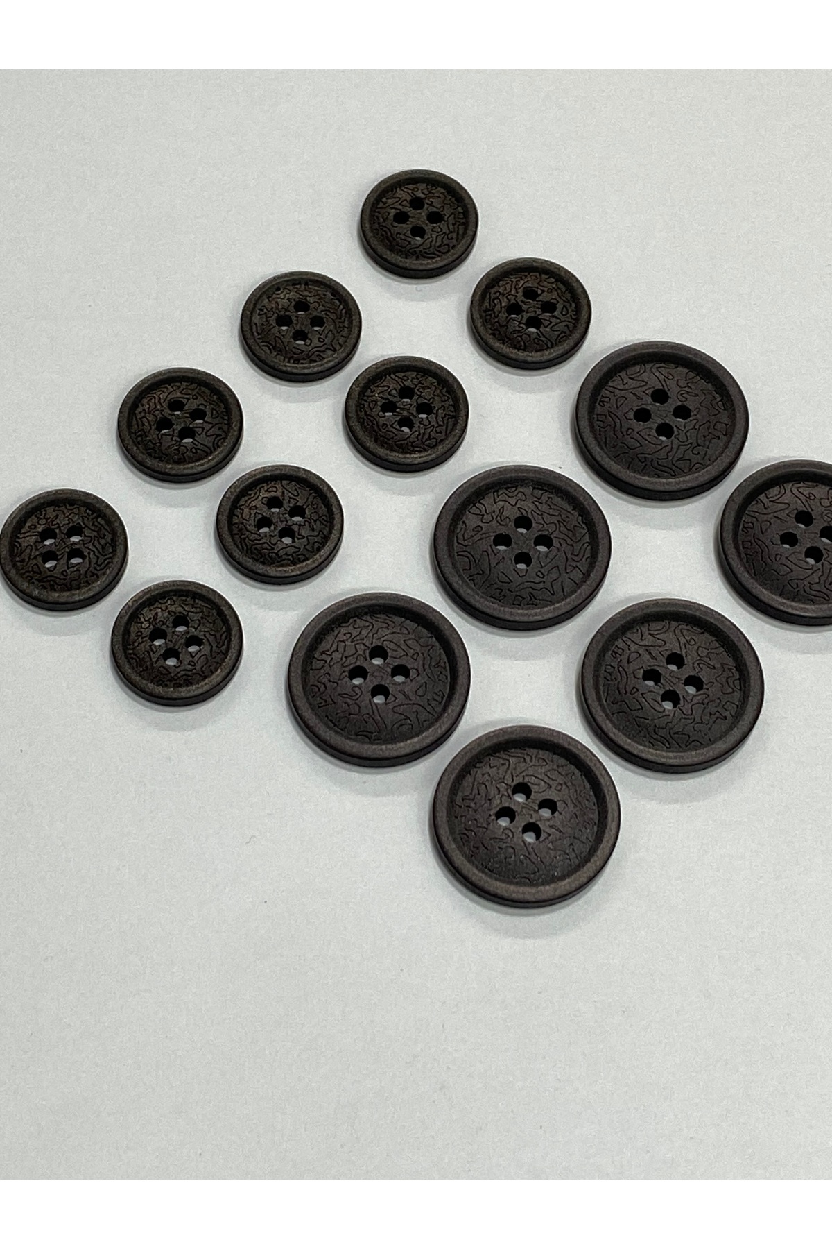 Blazer Jacket Button Set / Italian Button / Inside Pattern / Brown Color