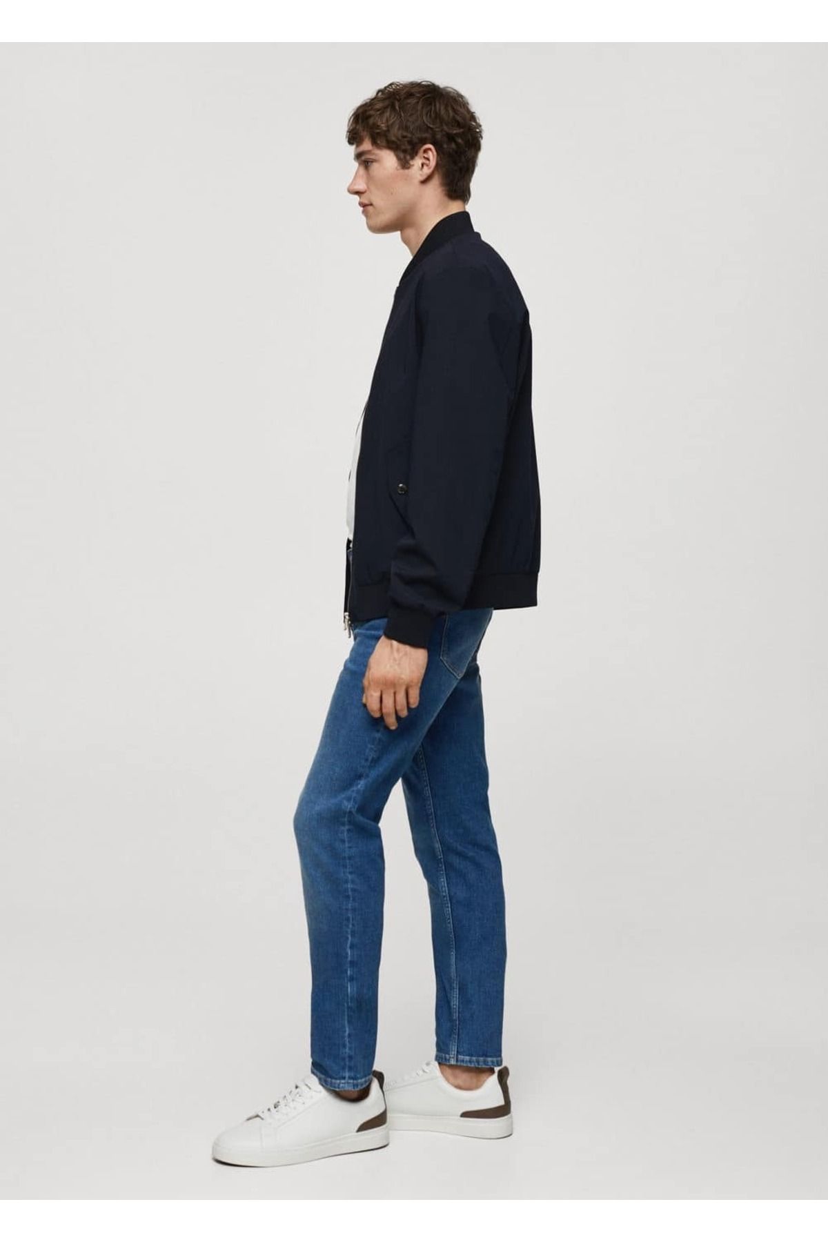 MANGO Man-Jan Slim fit džínsy 5
