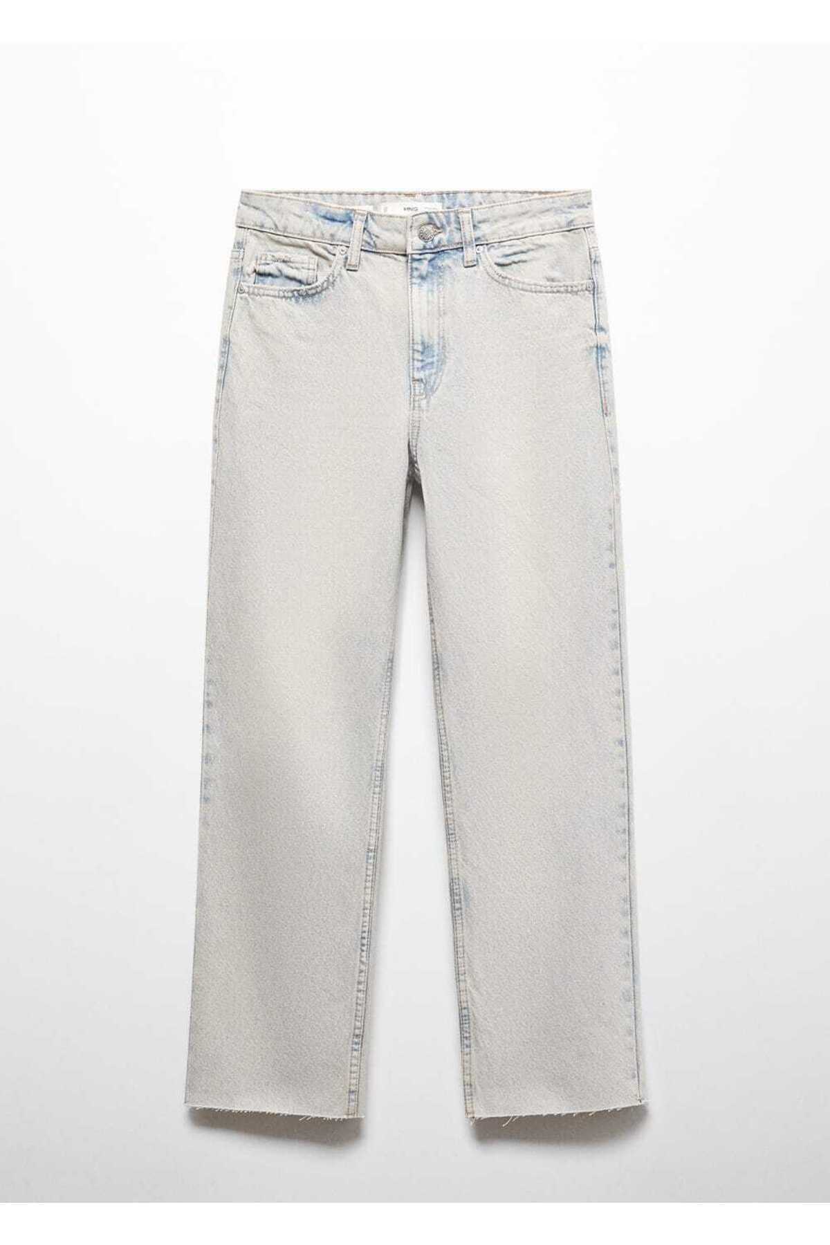 Düz kesim crop jean