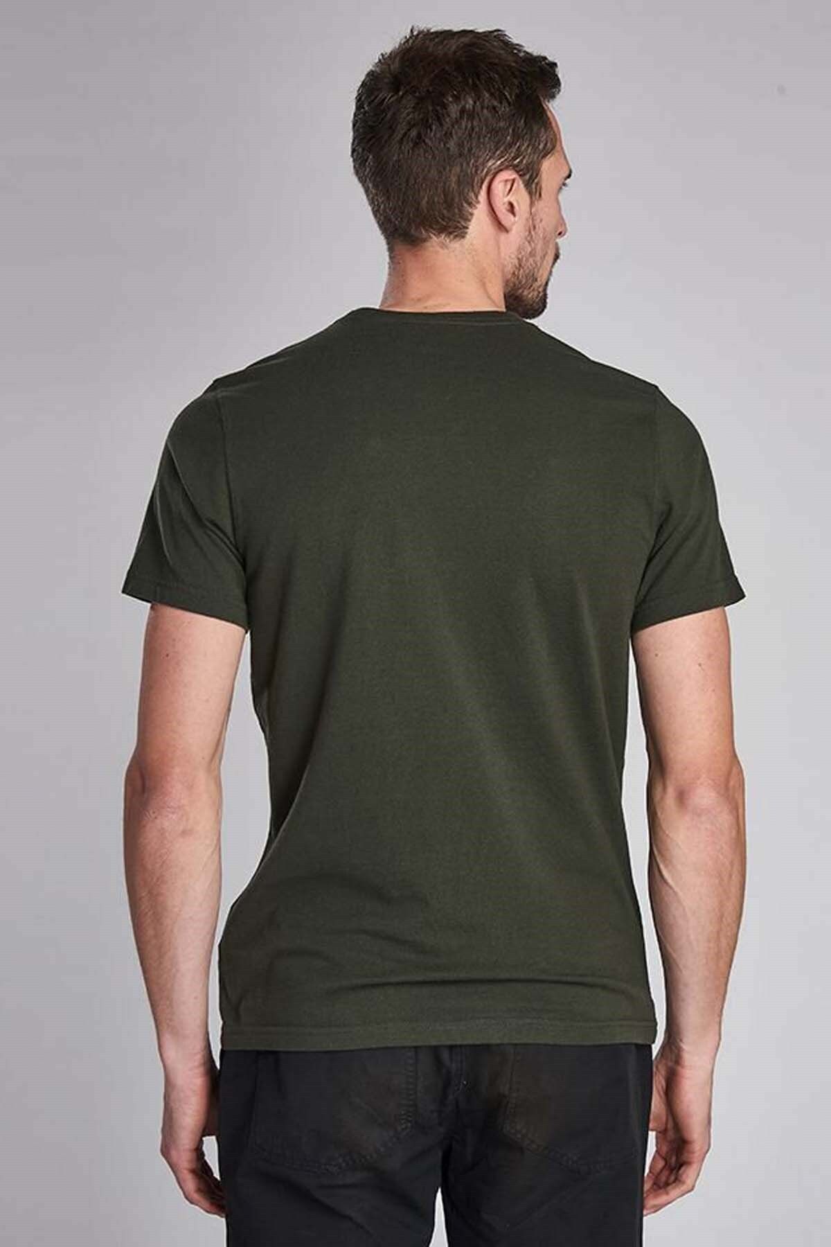 تی شرت سبز مردانه B.int. Archive Comp Gn43 جنگل Barbour
