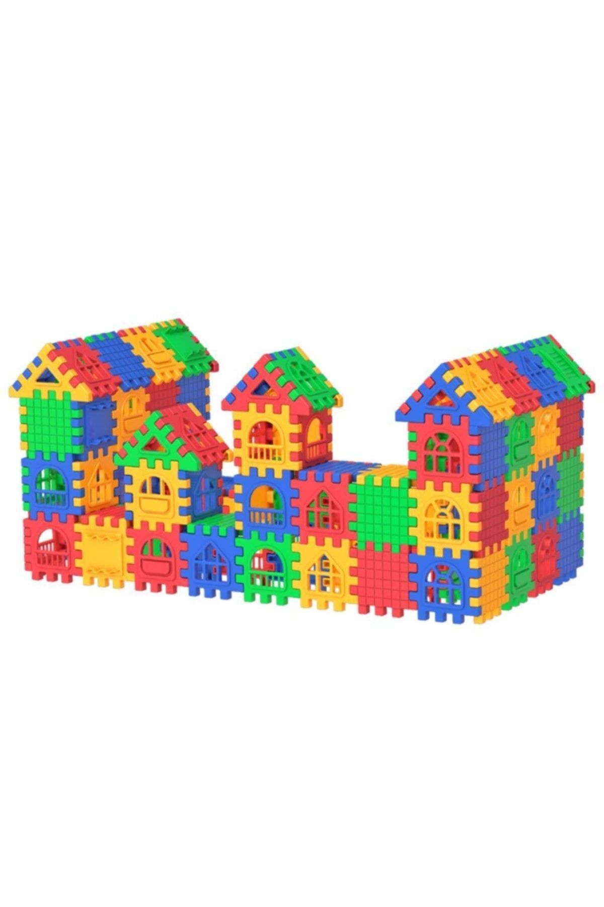 FEN TOYS-Puzzle City 3d Building And Design Blocks 128 Pieces 3