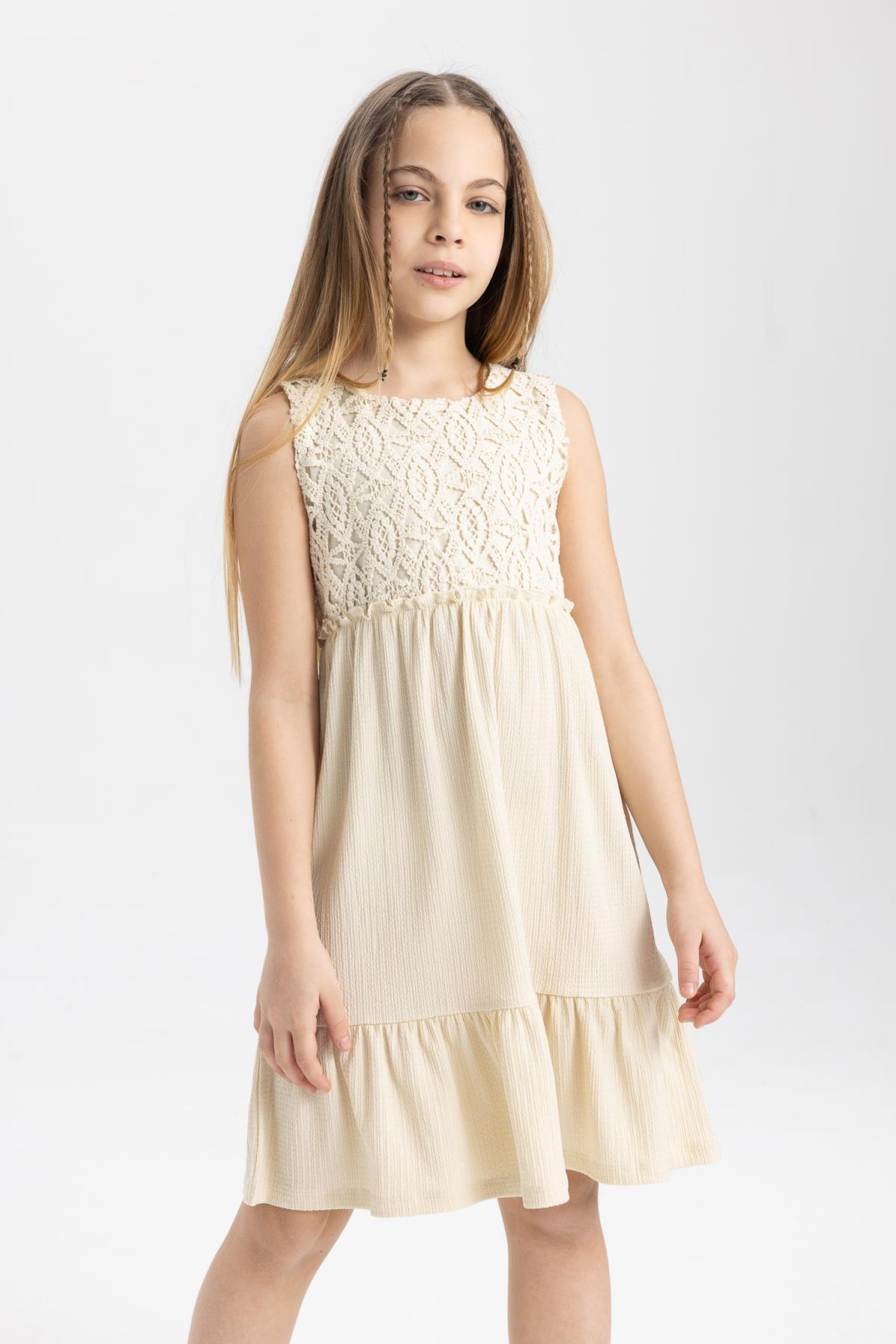 لباس دخترانه دفاکتو | C3057A824SM Defacto - Image 3