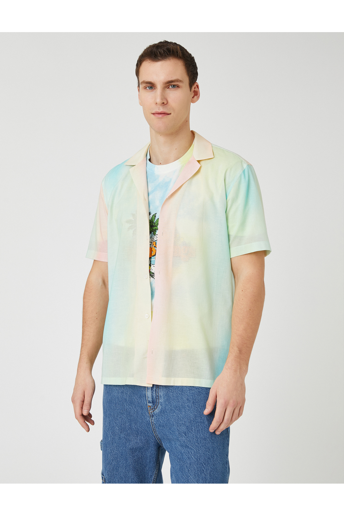 پیراهن مردانه کوتون | 3SAM60423HW Koton - Image 3