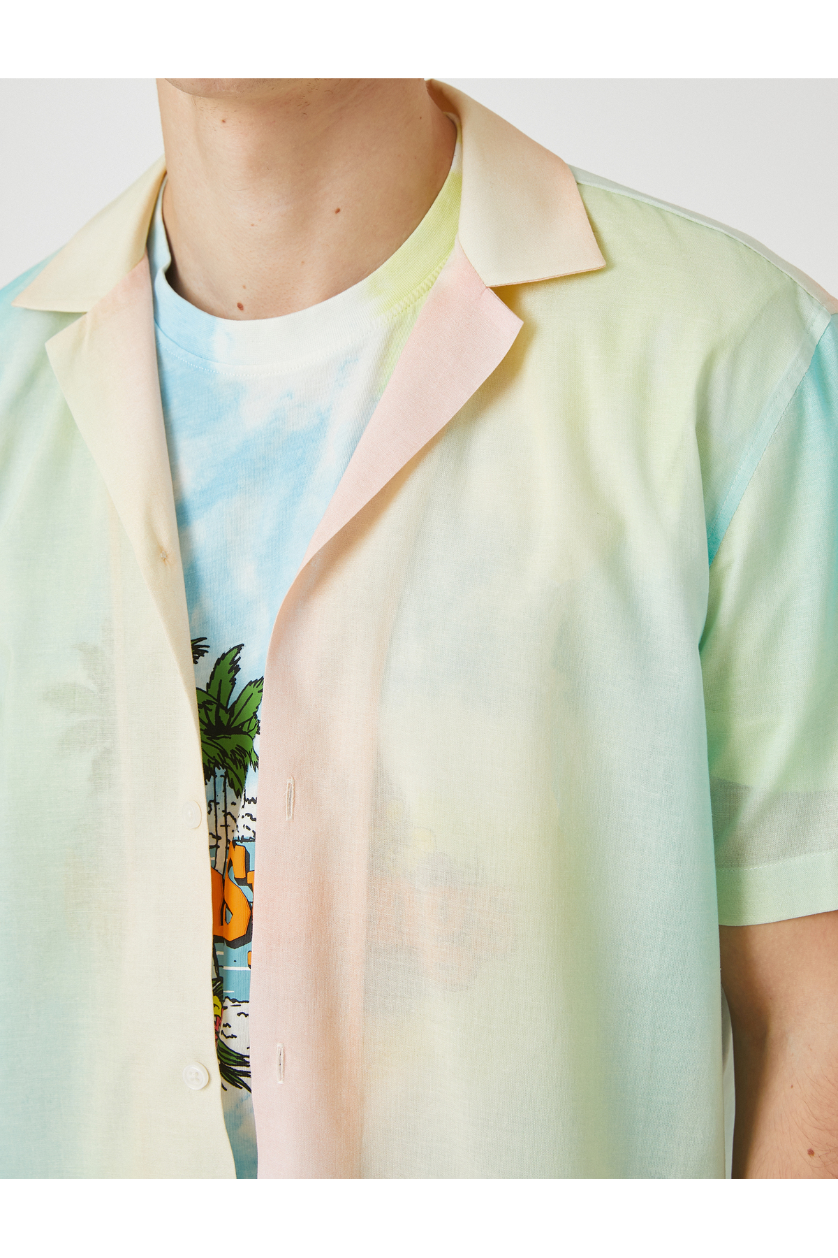 پیراهن مردانه کوتون | 3SAM60423HW Koton - Image 5