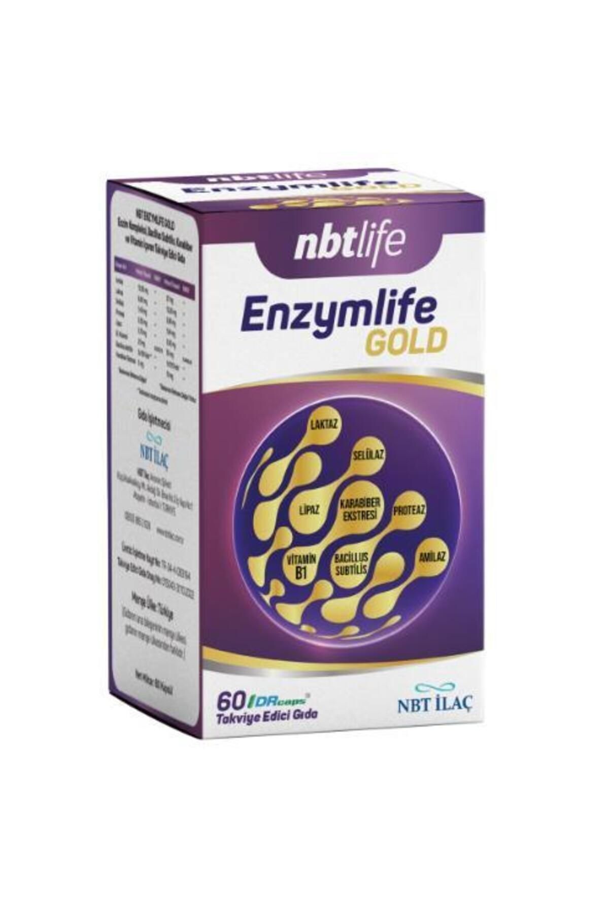 NBT Life Nbtlife Enzymlife Gold 60 капсул nbtgold