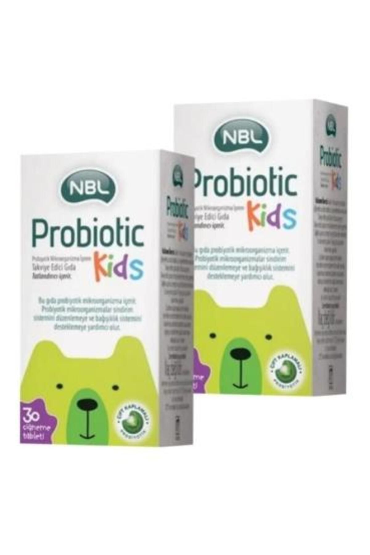 NBL Probiotic Kids 30 жевательных таблеток, 2 шт. 8699540080058x2