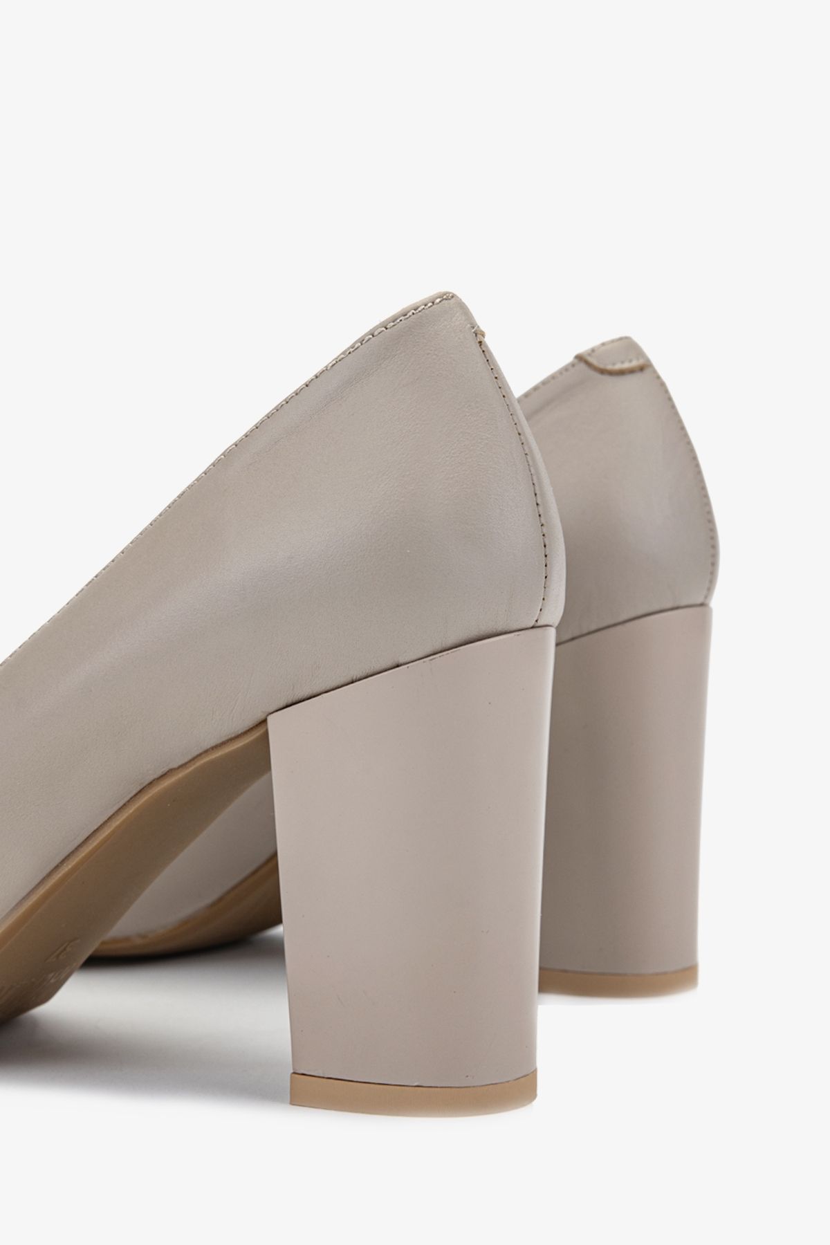 Valmenti-Samanta Mink Genuine Leather Women's Heeled Shoes 4