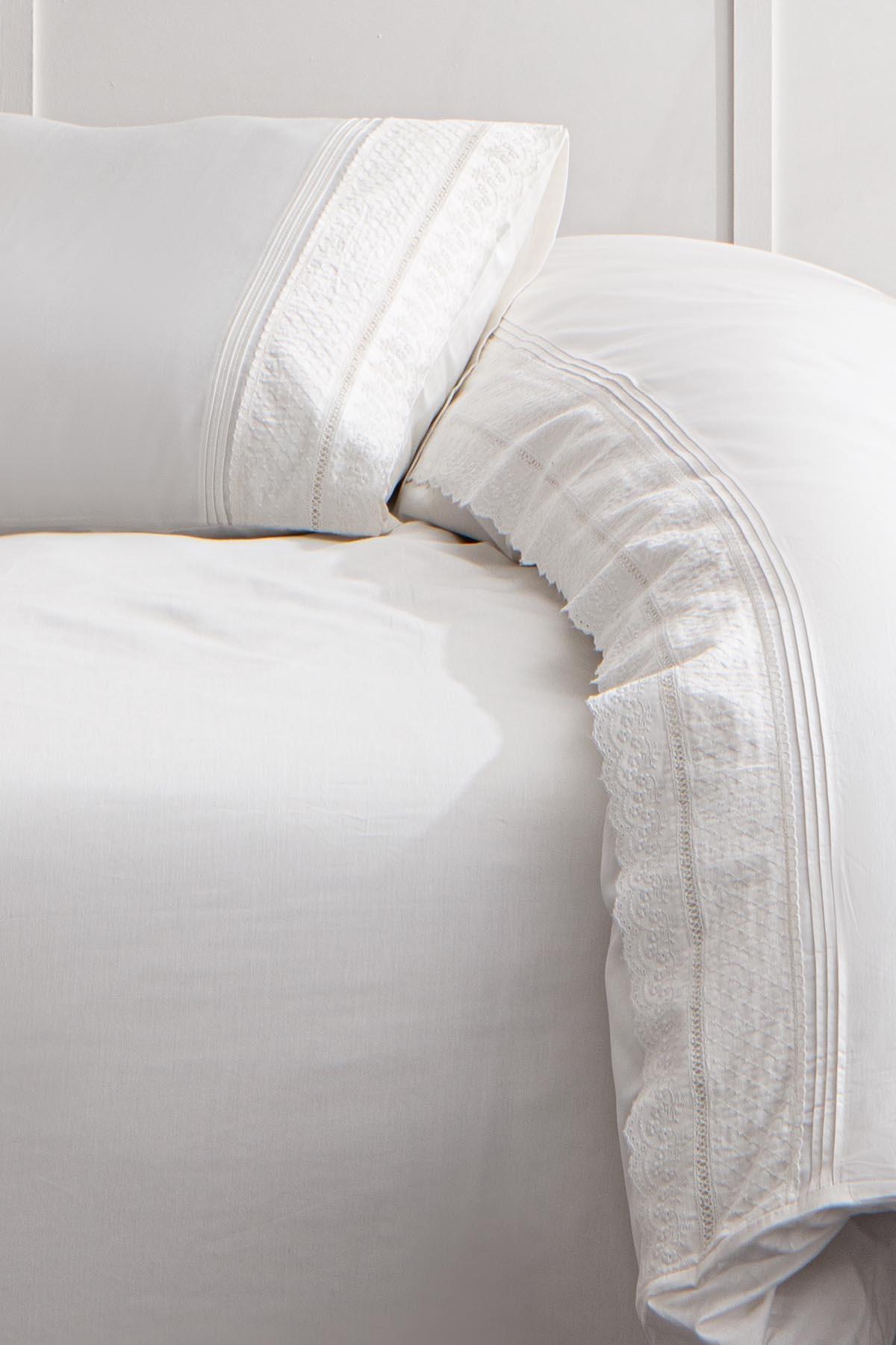 سرویس روتختی سایز بزرگ  بژ اکوکاتنEcocotton | NVRLVA240x220-R004 اورجینال - تصویر 2