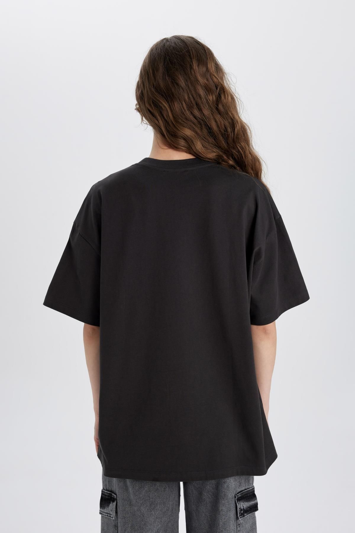 تی شرت زنانه دفاکتو | C3124AX24SM Defacto - Image 6