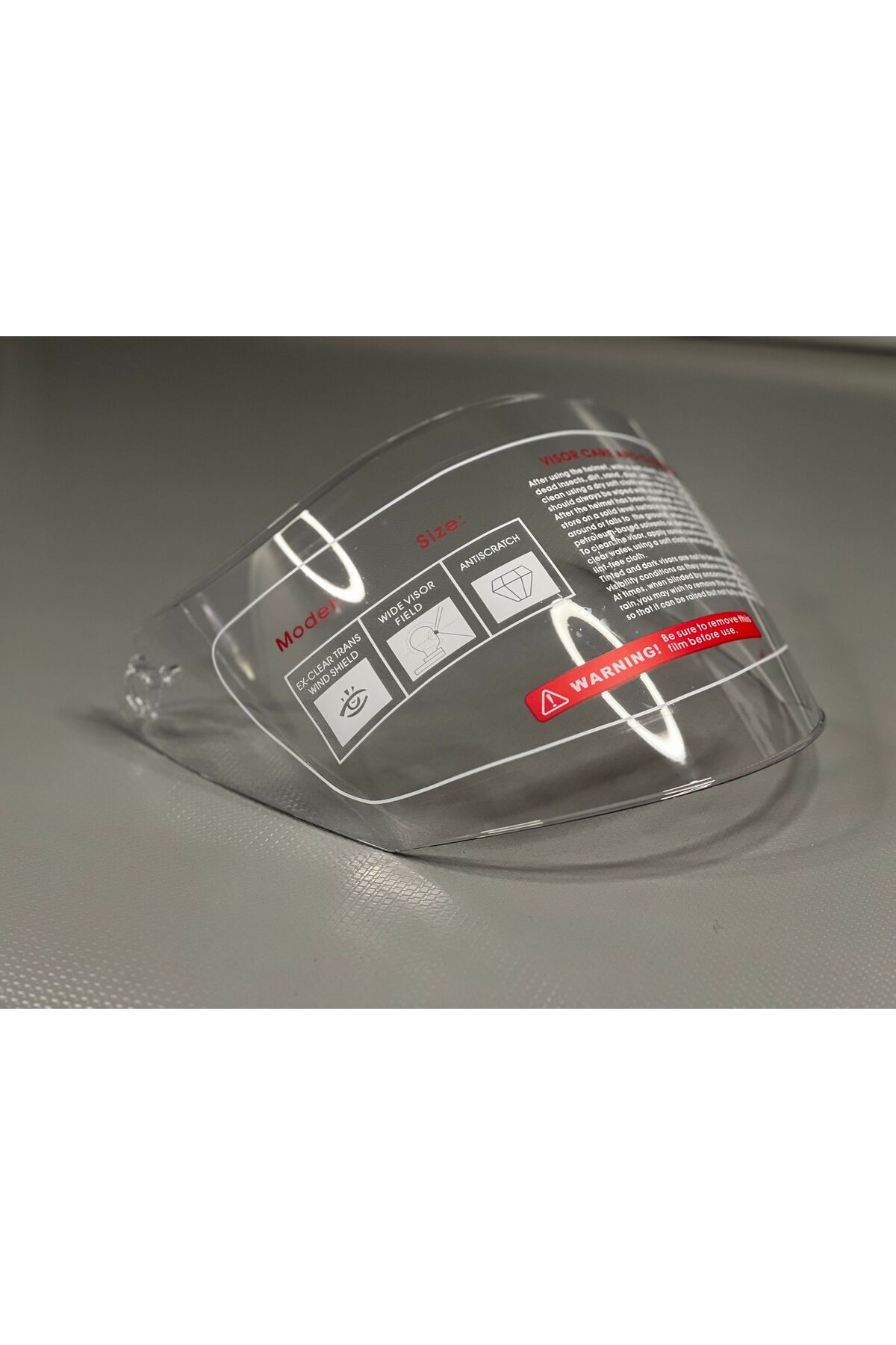 JK20 Scharf Jk-526 Uyumlu Şeffaf Vizör