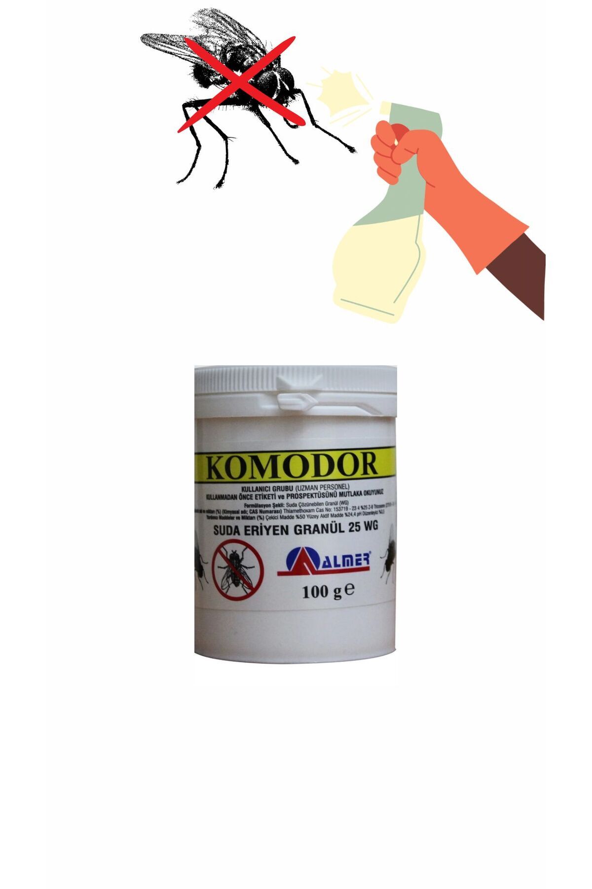 almer Komodor Sinek İlacı