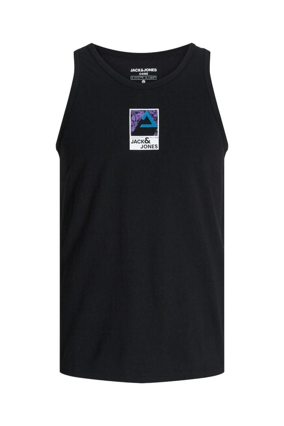 تیشرت جک اند جونز 12259070-Black