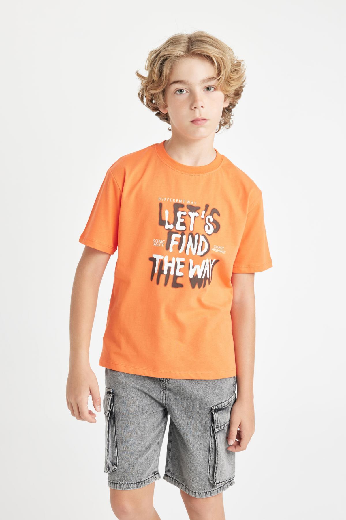 تی شرت پسرانه دفاکتو | D0432A824HS Defacto - Image 4