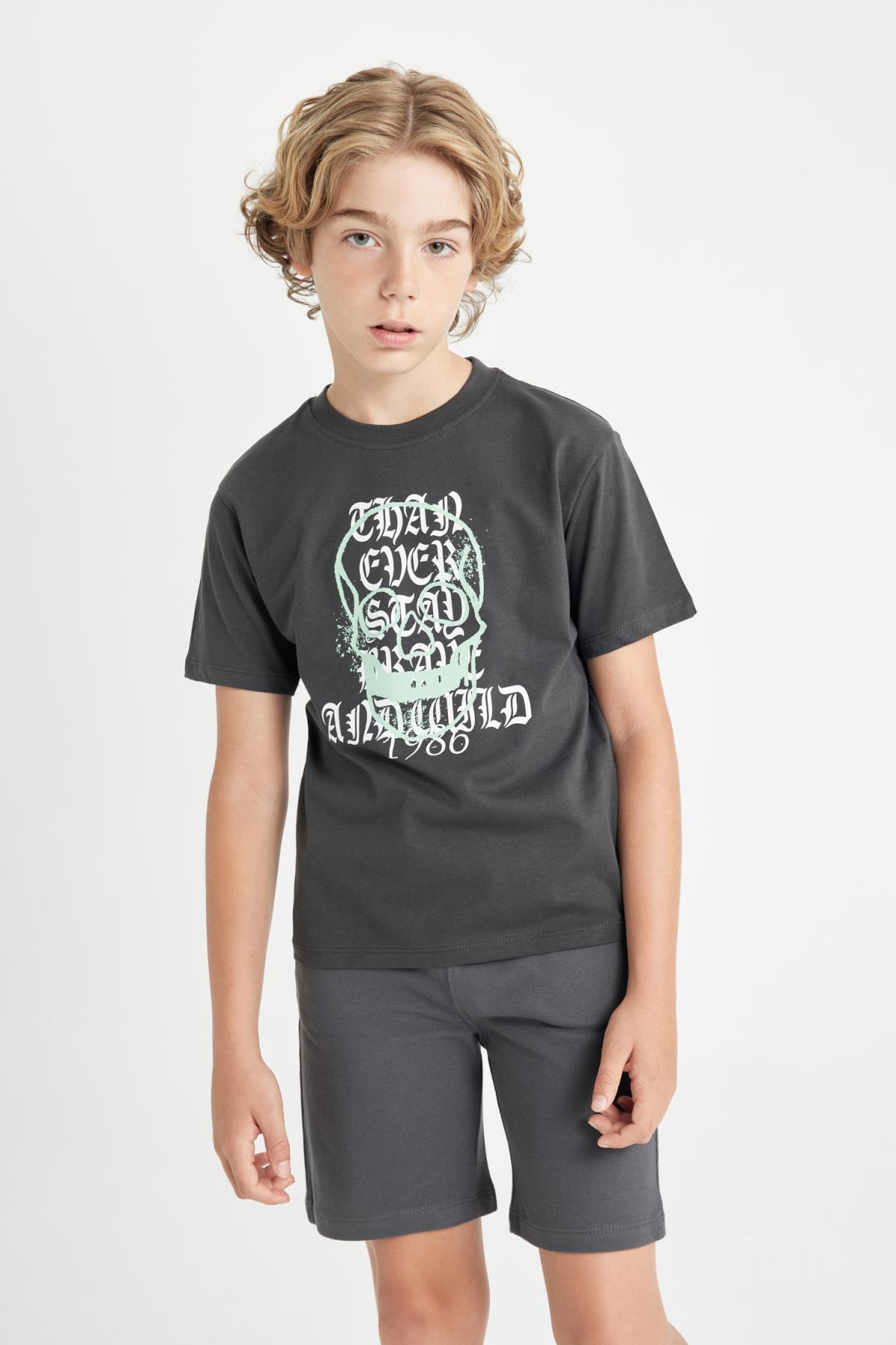 تی شرت پسرانه دفاکتو | D2226A824HS Defacto - Image 3