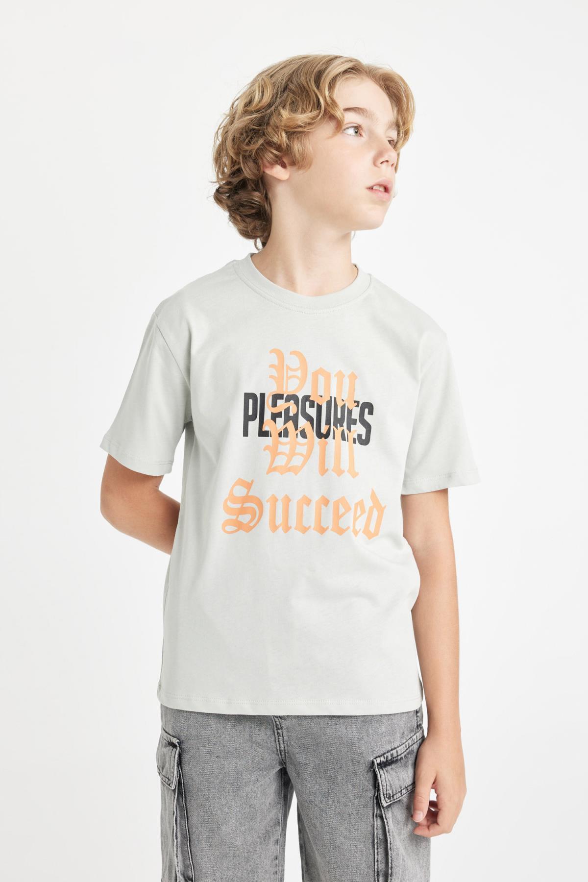 تی شرت پسرانه دفاکتو | D0398A824HS Defacto - Image 4