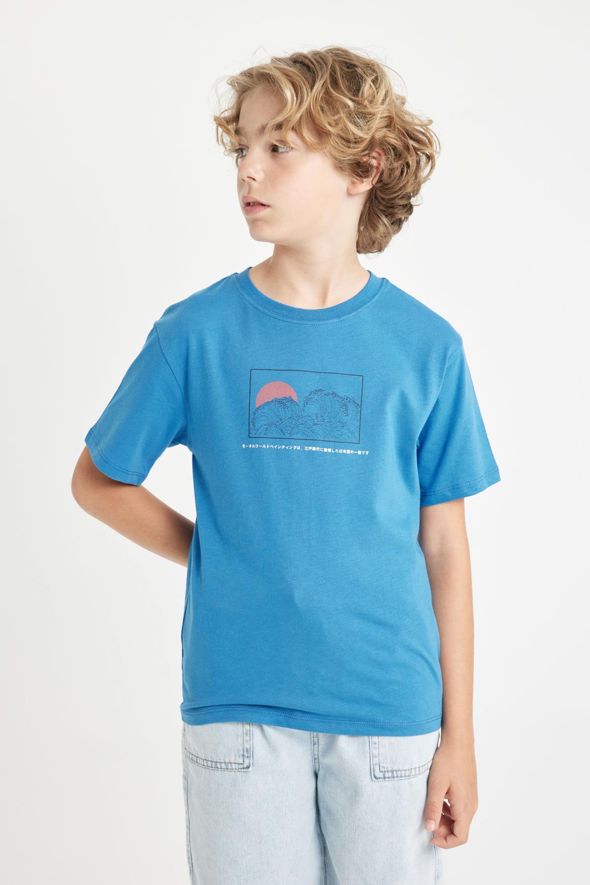 تی شرت پسرانه دفاکتو | D2419A824HS Defacto - Image 5