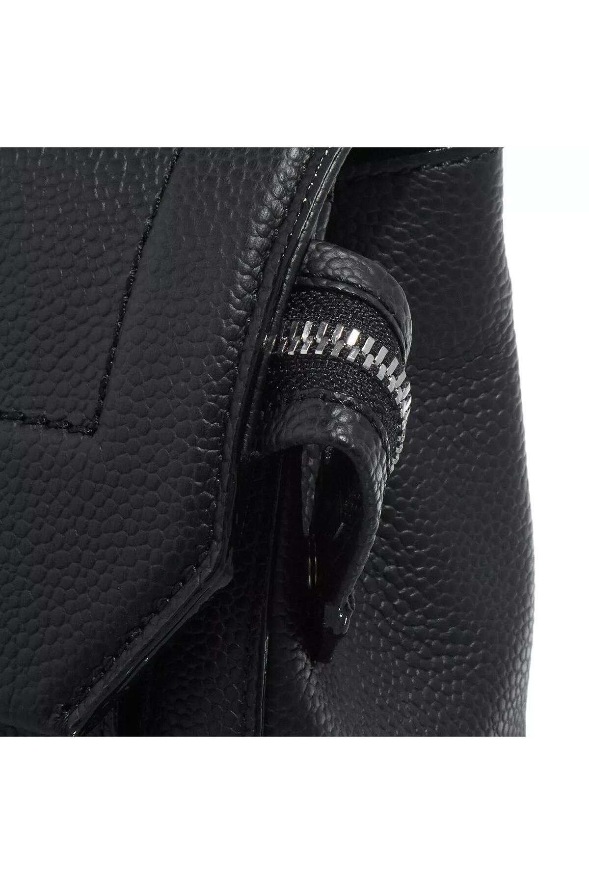 کیف شانه ای مشکی زنانه DE اورجینال Lancel