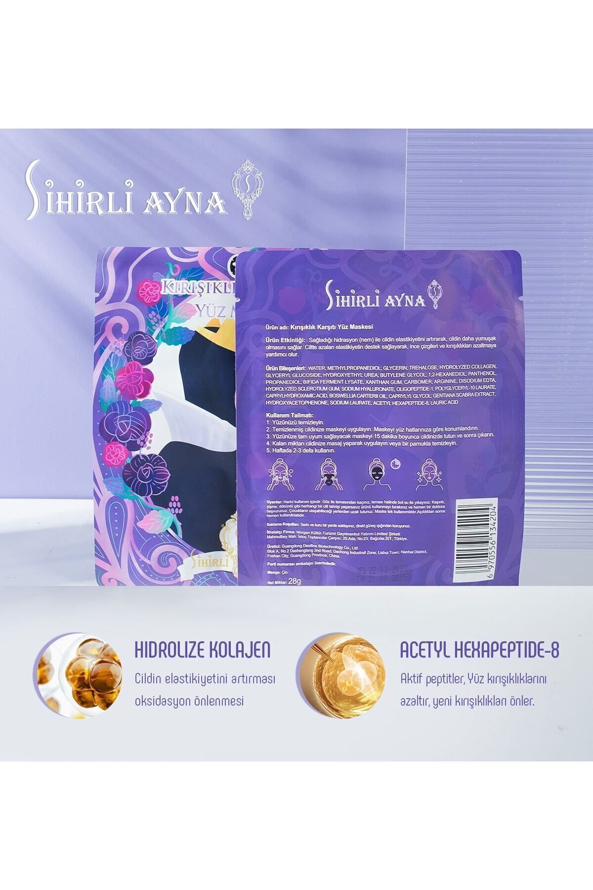 ماسک صورت   SİHİRLİ AYNA | S22002Y اورجینال - تصویر 4