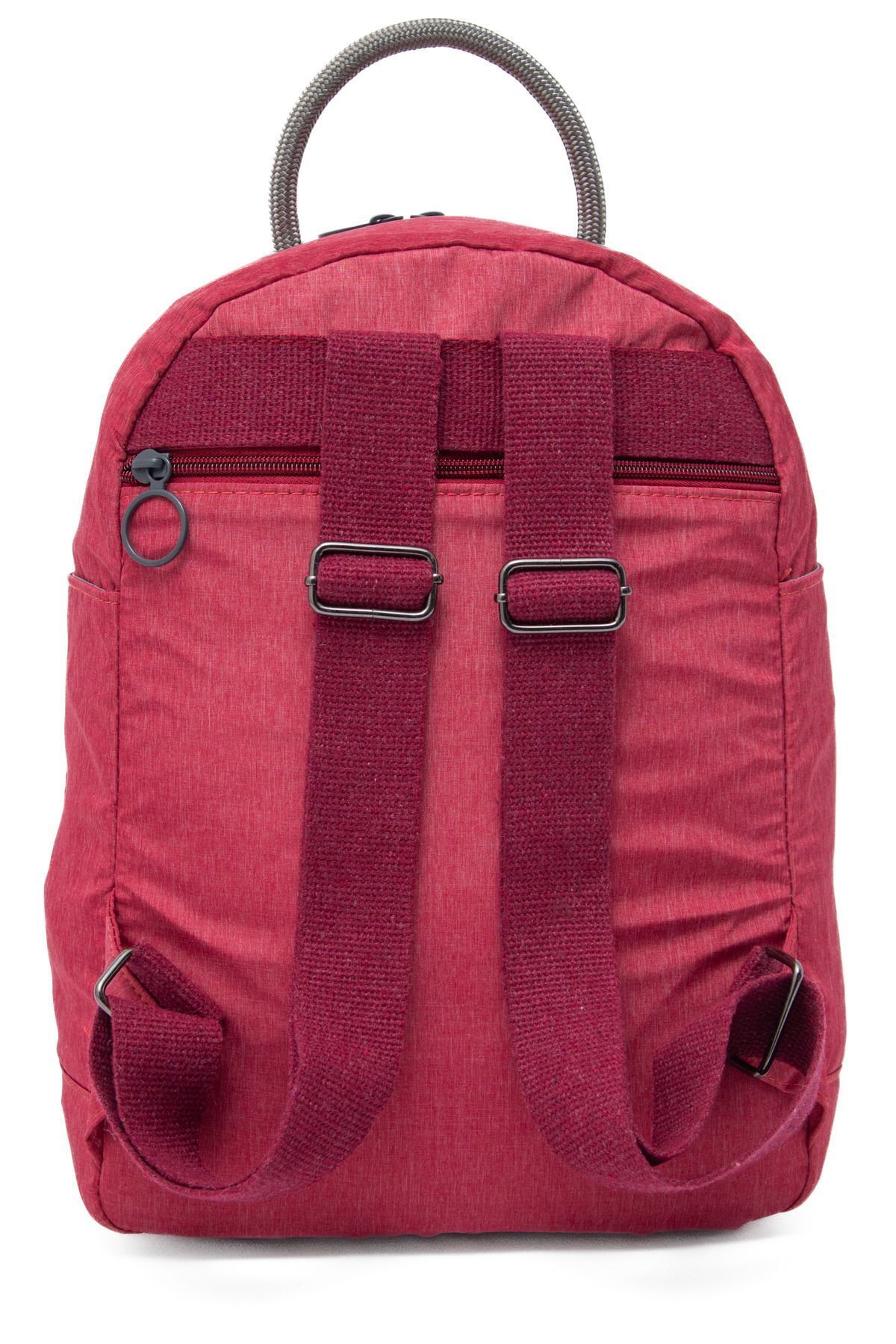 کوله پشتی زنانه قرمز MUCCO | MUCCO-32500 اورجینال - تصویر 8