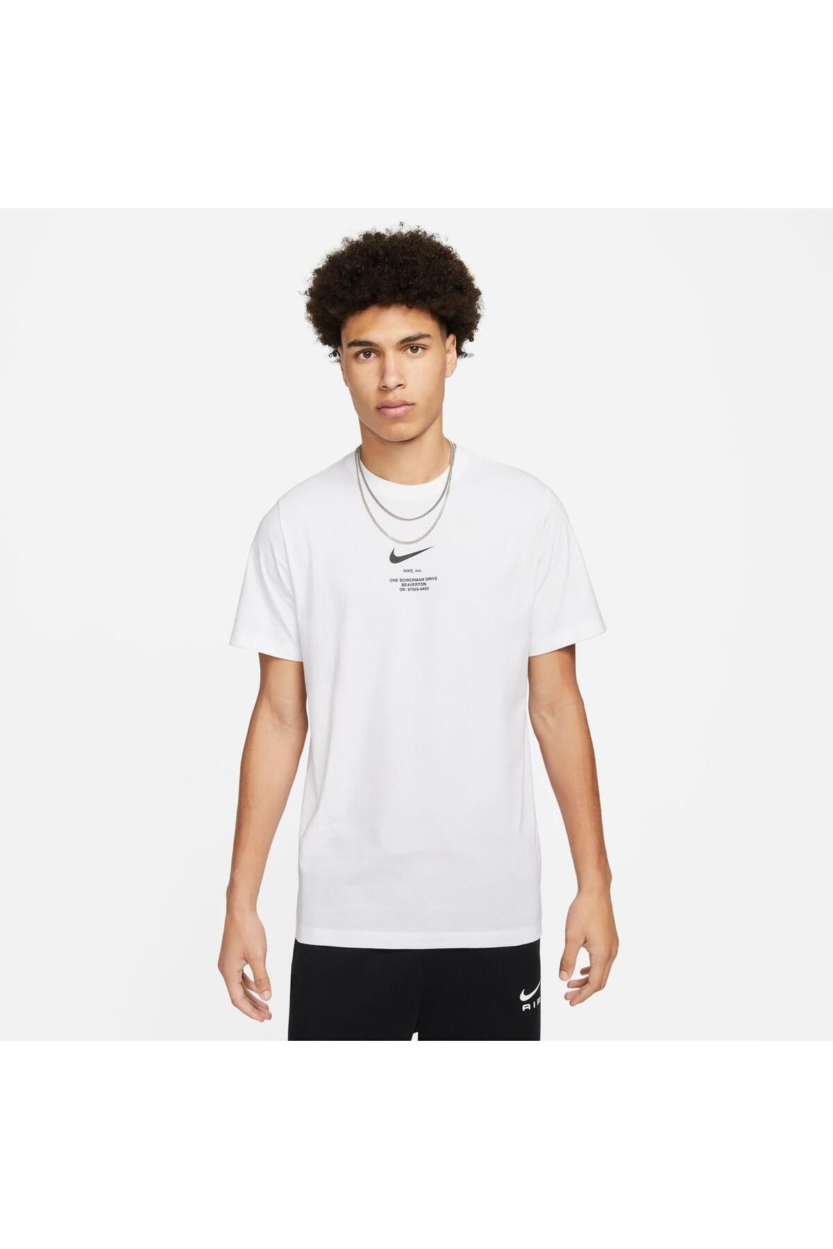 Nike Giyim Ti ort M Nsw Tee Big Swoosh Erkek Oversize T sh rt Fiyat Yorumlar Trendyol