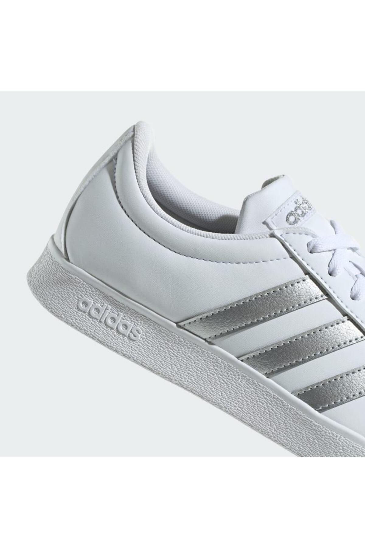 کفش های کژوال سفید زنانه VL Court Base Daily ID3716 adidas