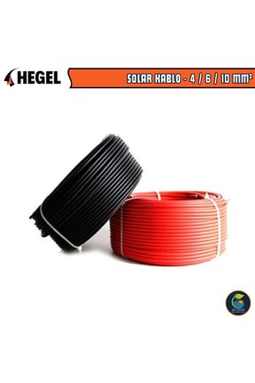 Hegel 6 Mm² Solar Kablo - 10 Metre (5 M. SİYAH 5 M. KIRMIZI)
