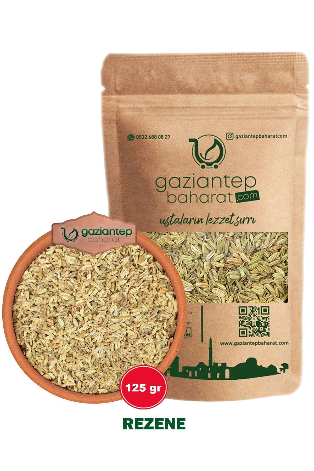 Gaziantep Baharat-125gr Fennel 4