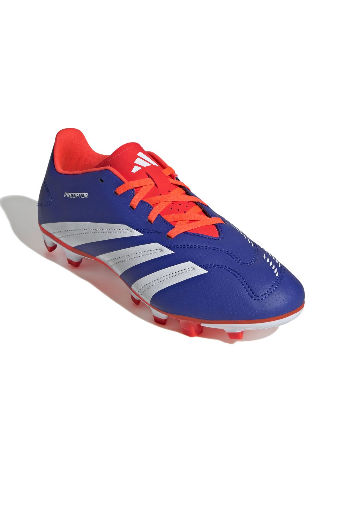 adidas-Predator Club Fxg IF6344 Modré pánske turfy futbalové topánky 3