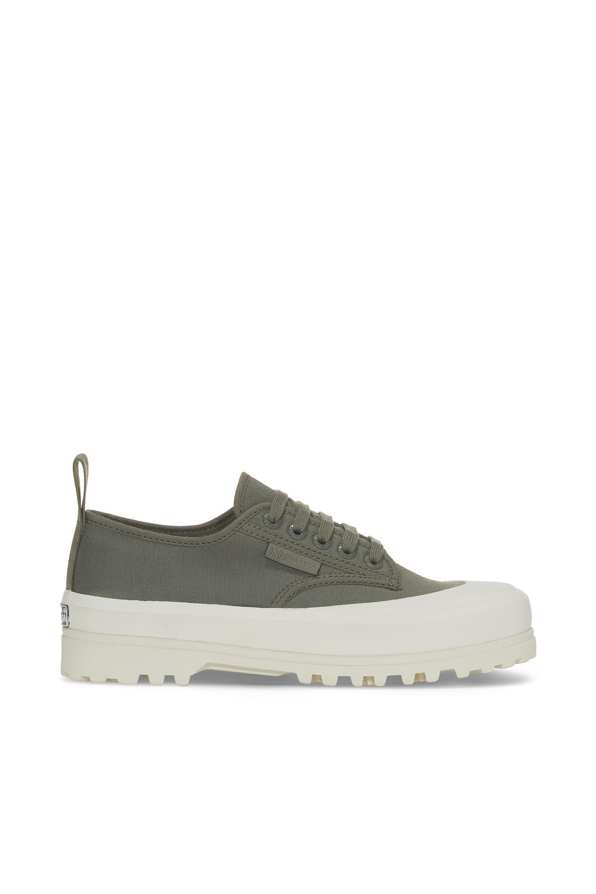 کفش کتانی خاکستری زنانه بازیافتی Alpina Trek مدل 2559 Superga