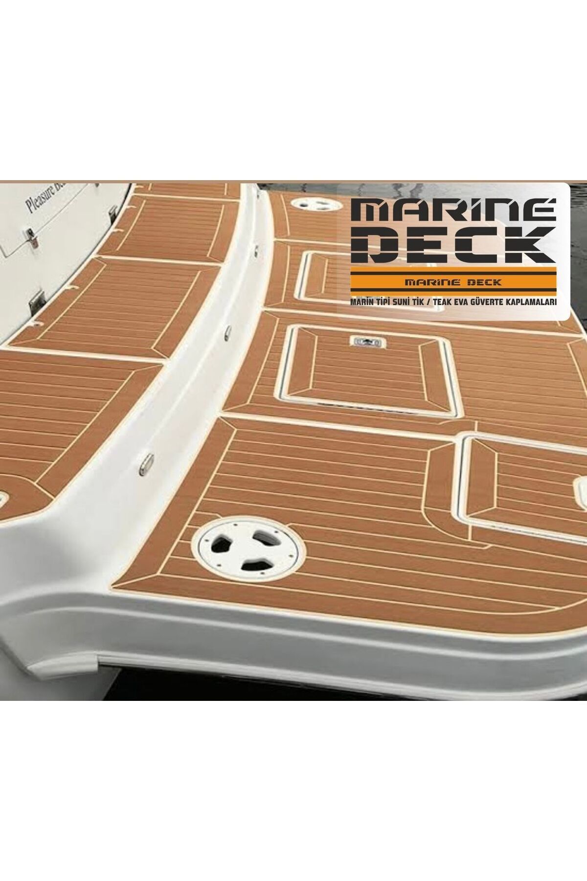 Marine Deck 1500x1000x6 Mm Kahverngi/siyah Marin Tipi Eva Suni Tik