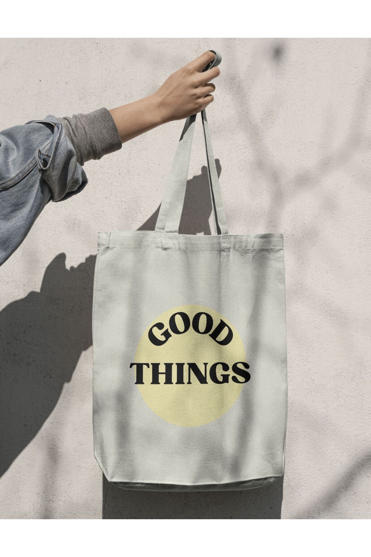redame-Minimalist Slogan Cloth Tote Bag 2