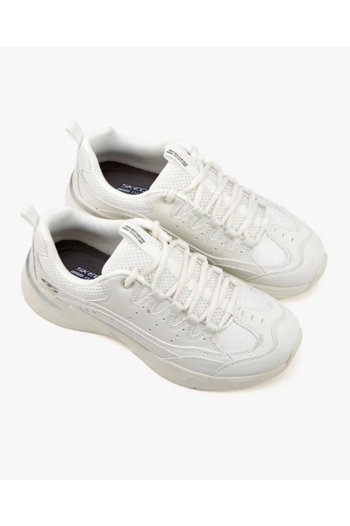 کفش پیاده روی سفید زنانه Bobs Bamina Star Strikez ورزشی 117355W OMPT Skechers