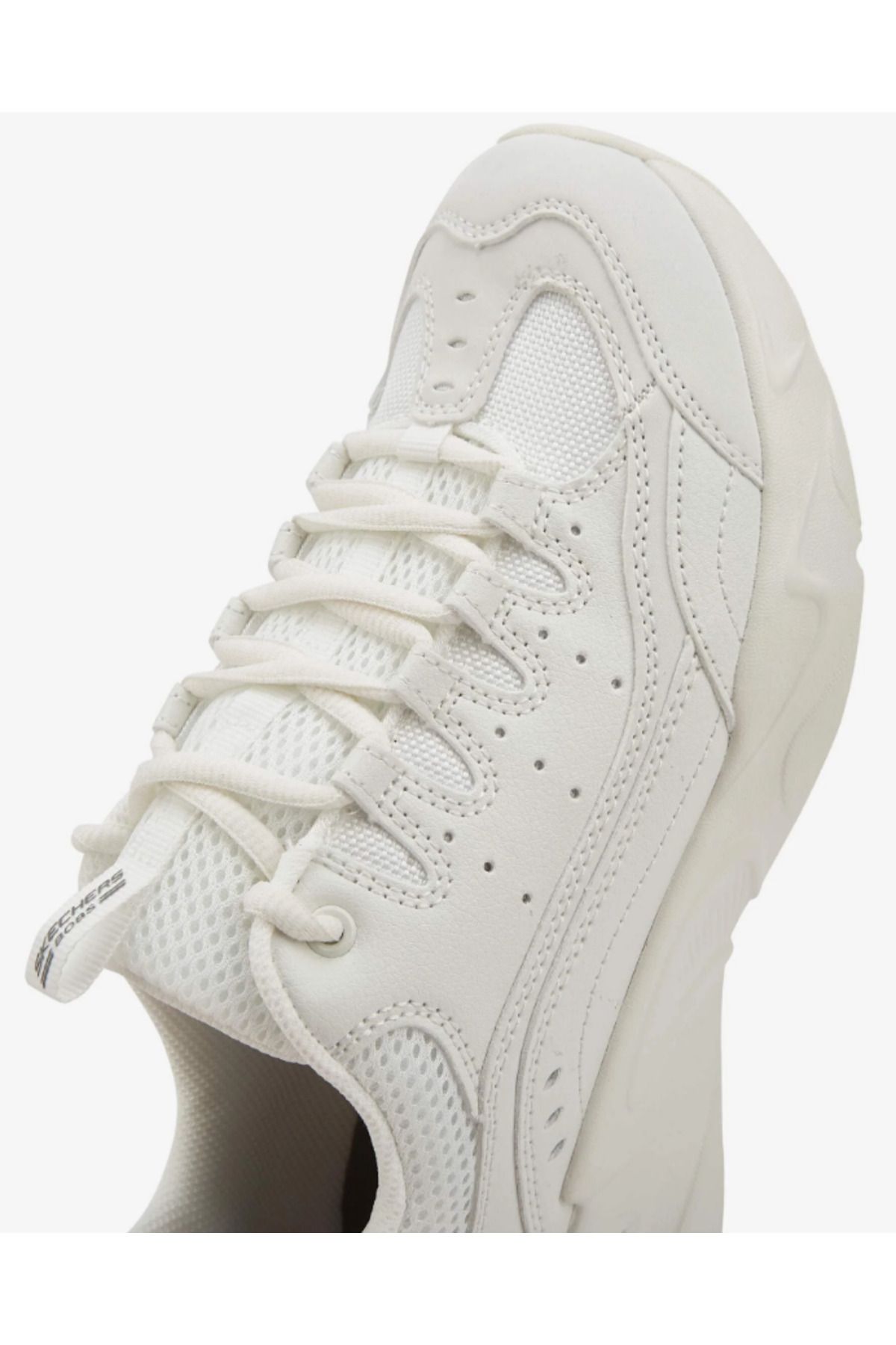 کفش پیاده روی سفید زنانه Bobs Bamina Star Strikez ورزشی 117355W OMPT Skechers