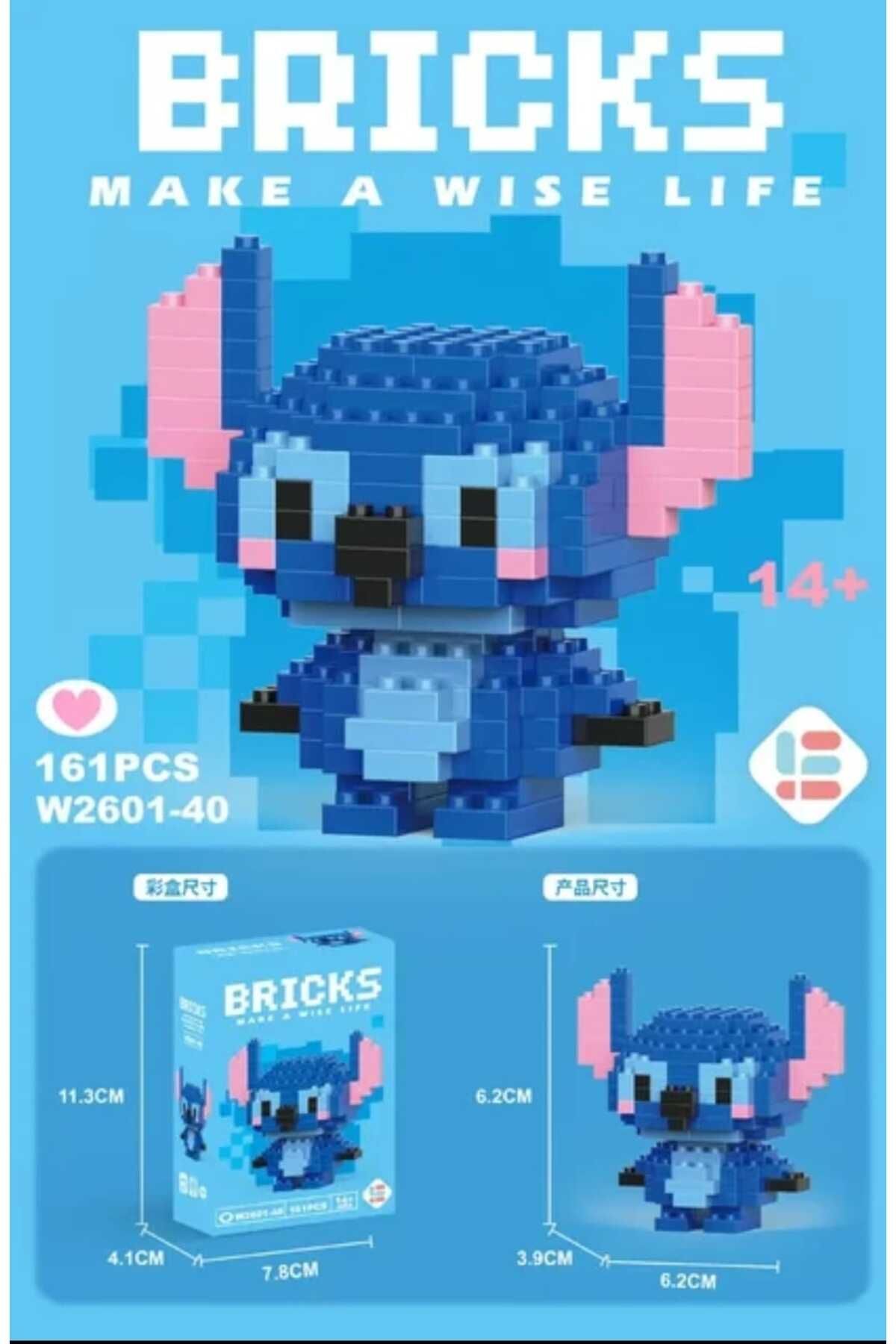 disney stitch bricks personnage figure 3d jigsaw puzzle jouets de construction