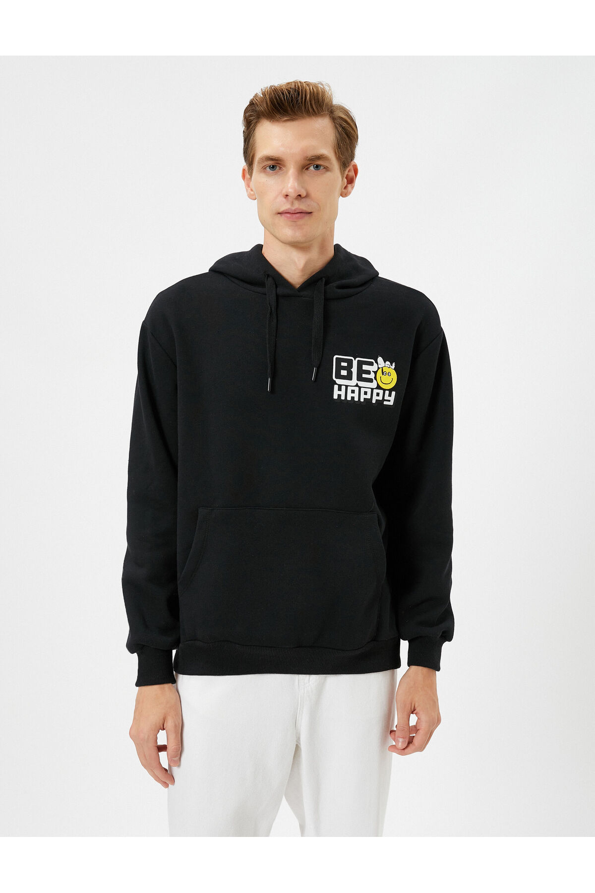 سویشرت زنانه مشکی کوتونKoton | 3WAL10701IK اورجینال - تصویر 3