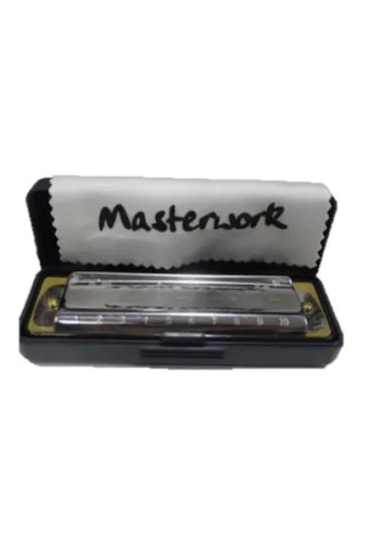 Genel Markalar Masterwork 10 Delikli Metal Kasa Özel Kutulu C Mızıka