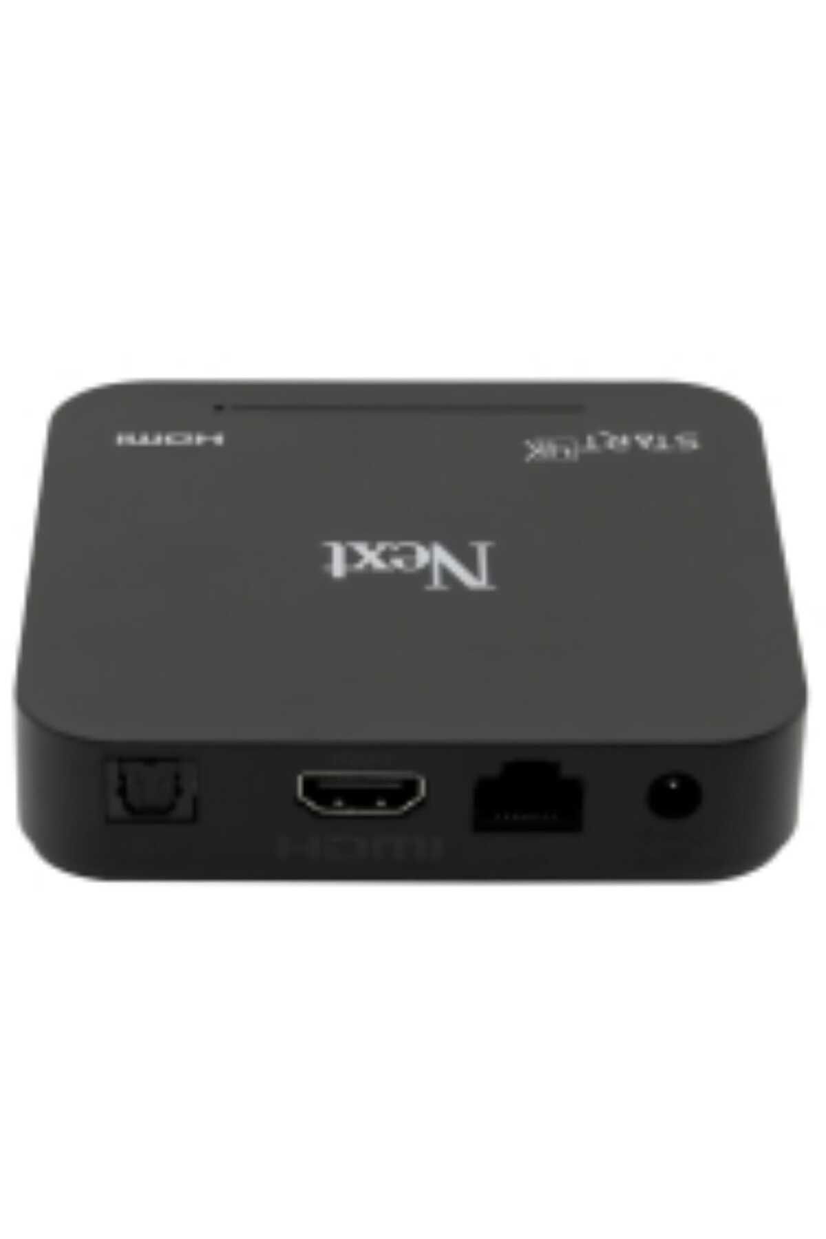 Next-Start 4K Android TV Box (D-Smart Go هدية حزمة ضخمة لمدة عام واحد) مع وحدة تحكم بالصوت 7