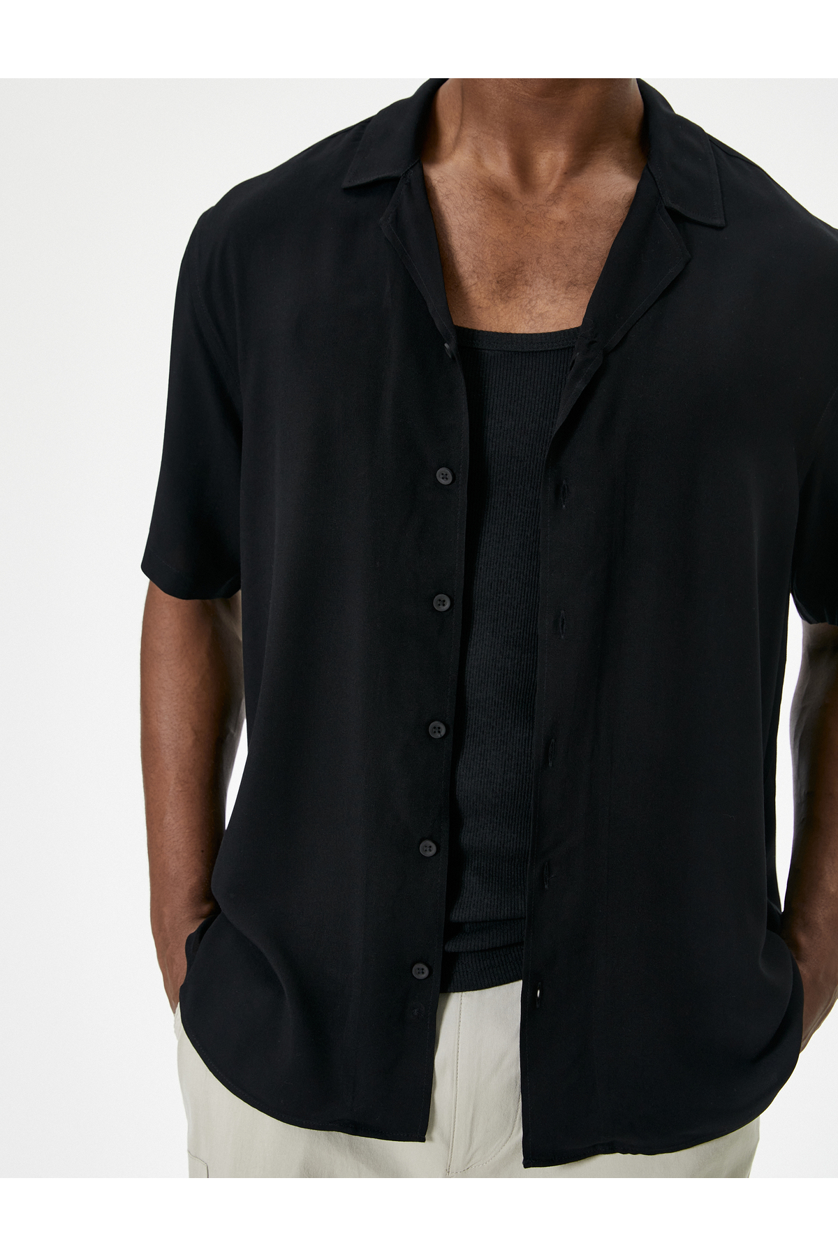 پیراهن مردانه کوتون | 4SAM60013HW Koton - Image 5