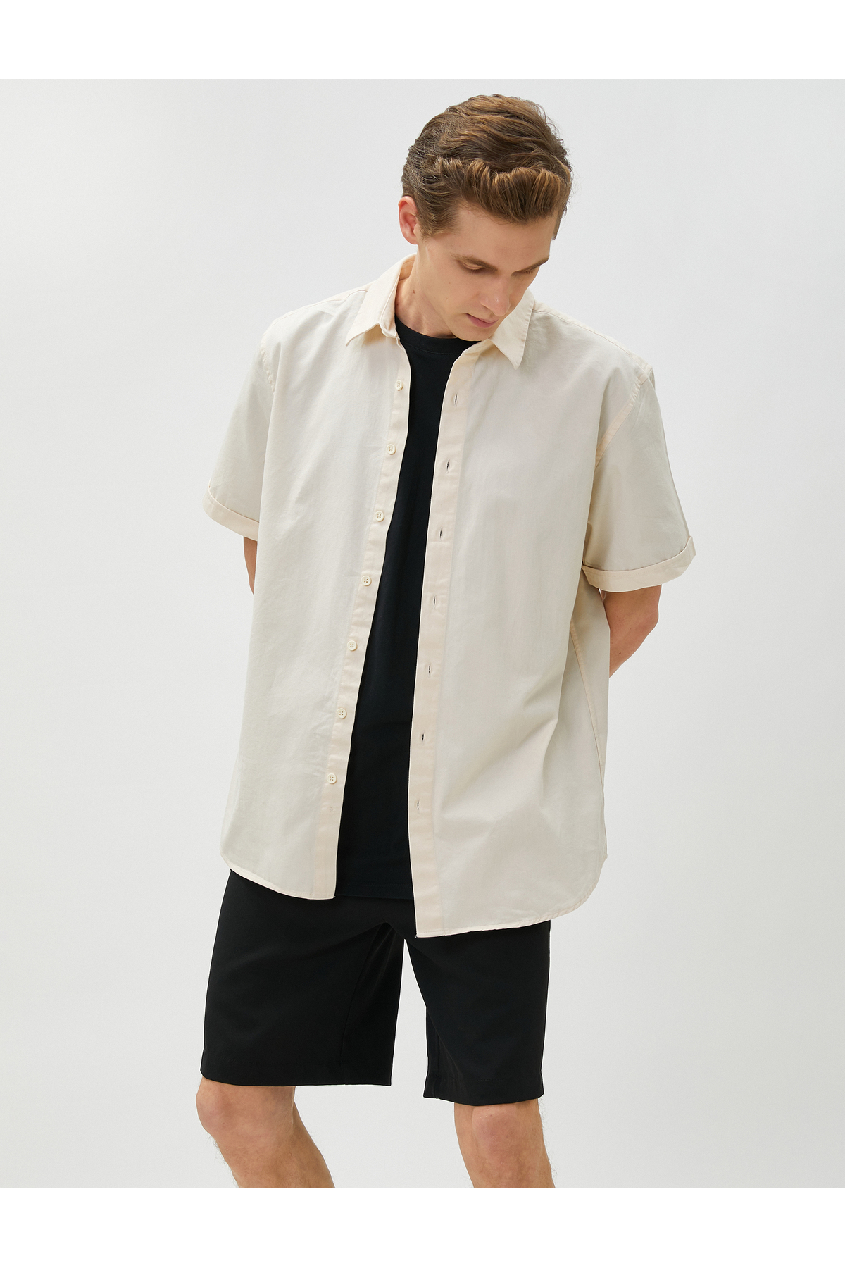 پیراهن مردانه کوتون | 3SAM60002HW Koton - Image 2