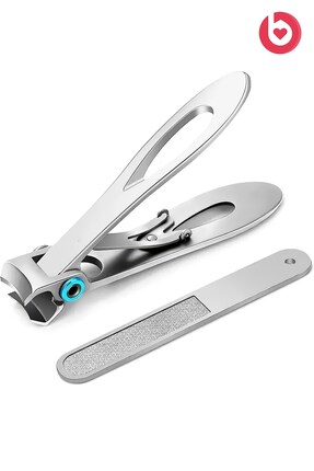 bizimevde Profesyonel Ekstra Tekli Büyük Boy Geniş Ağızlı Paslanmaz Tırnak Ma...