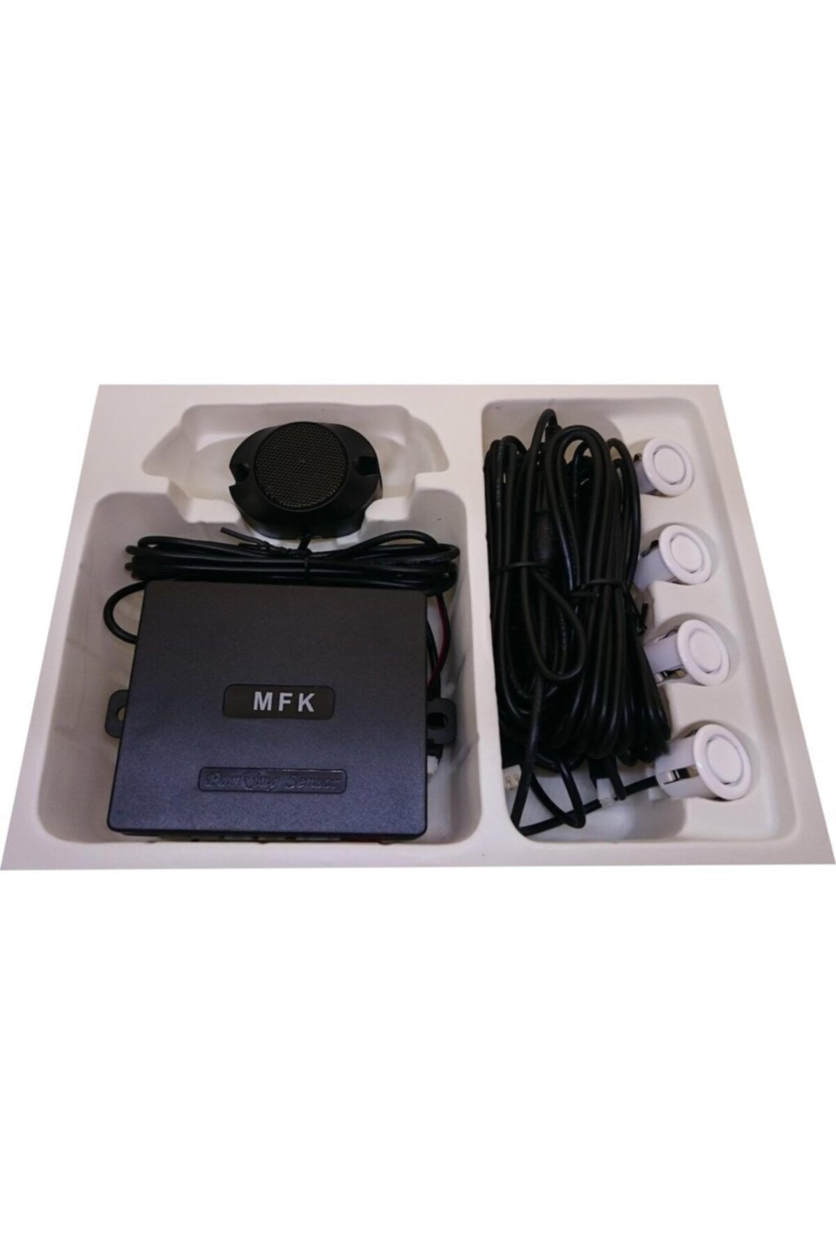 Mfk Arsvision Park Sensörü Buzzerli 18mm [beyaz Renk]