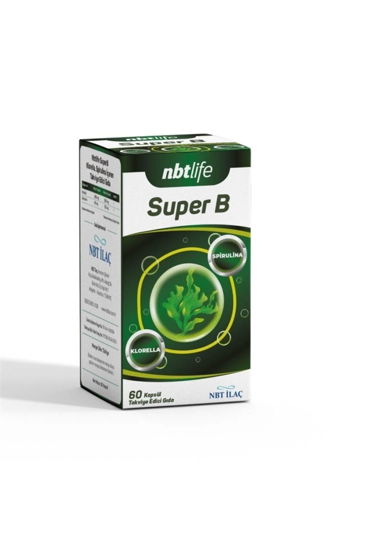 Nbt İlaç Nbt Life Superb 60 капсул NBTKLRFL