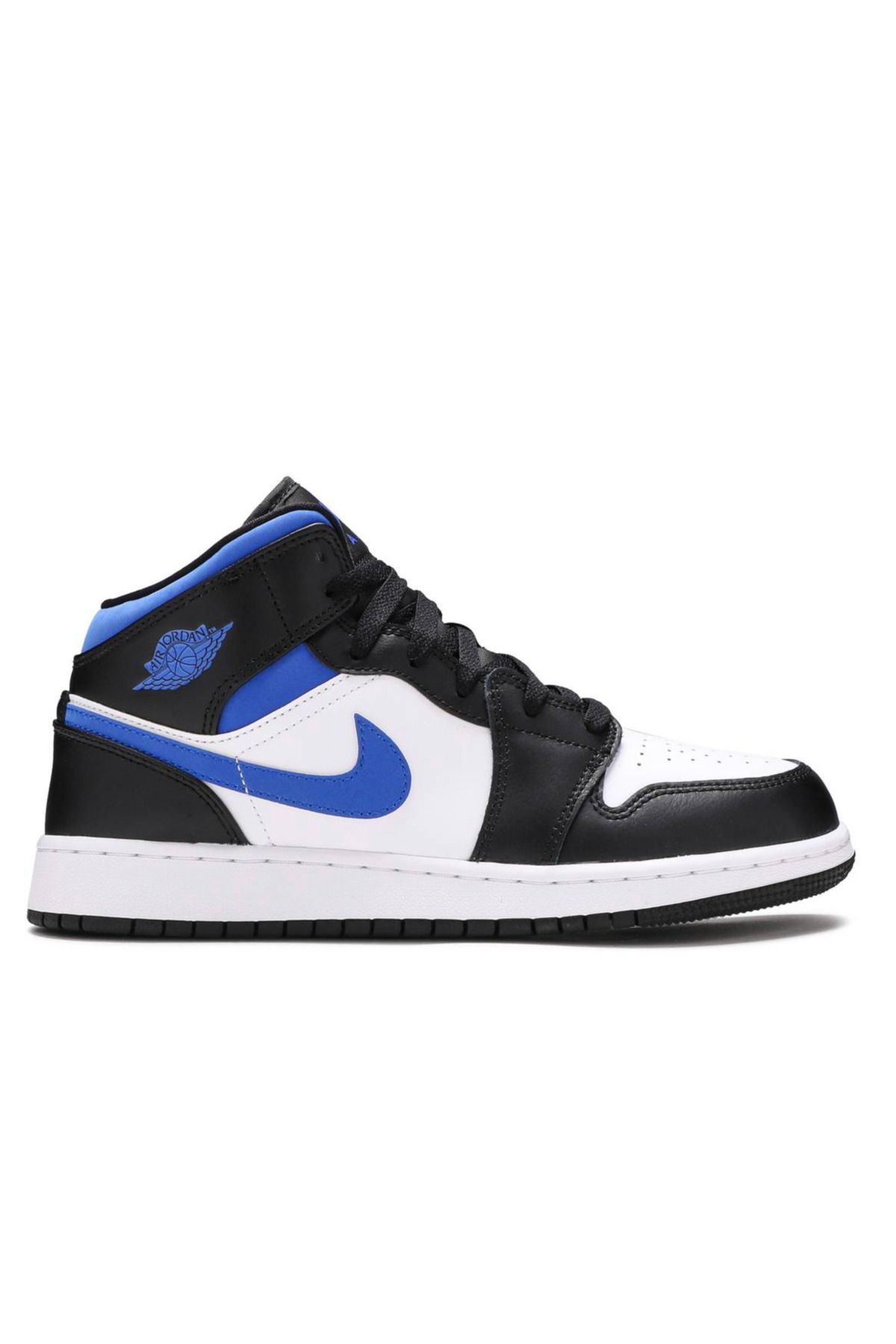 Air jordan 1 mid black white shop