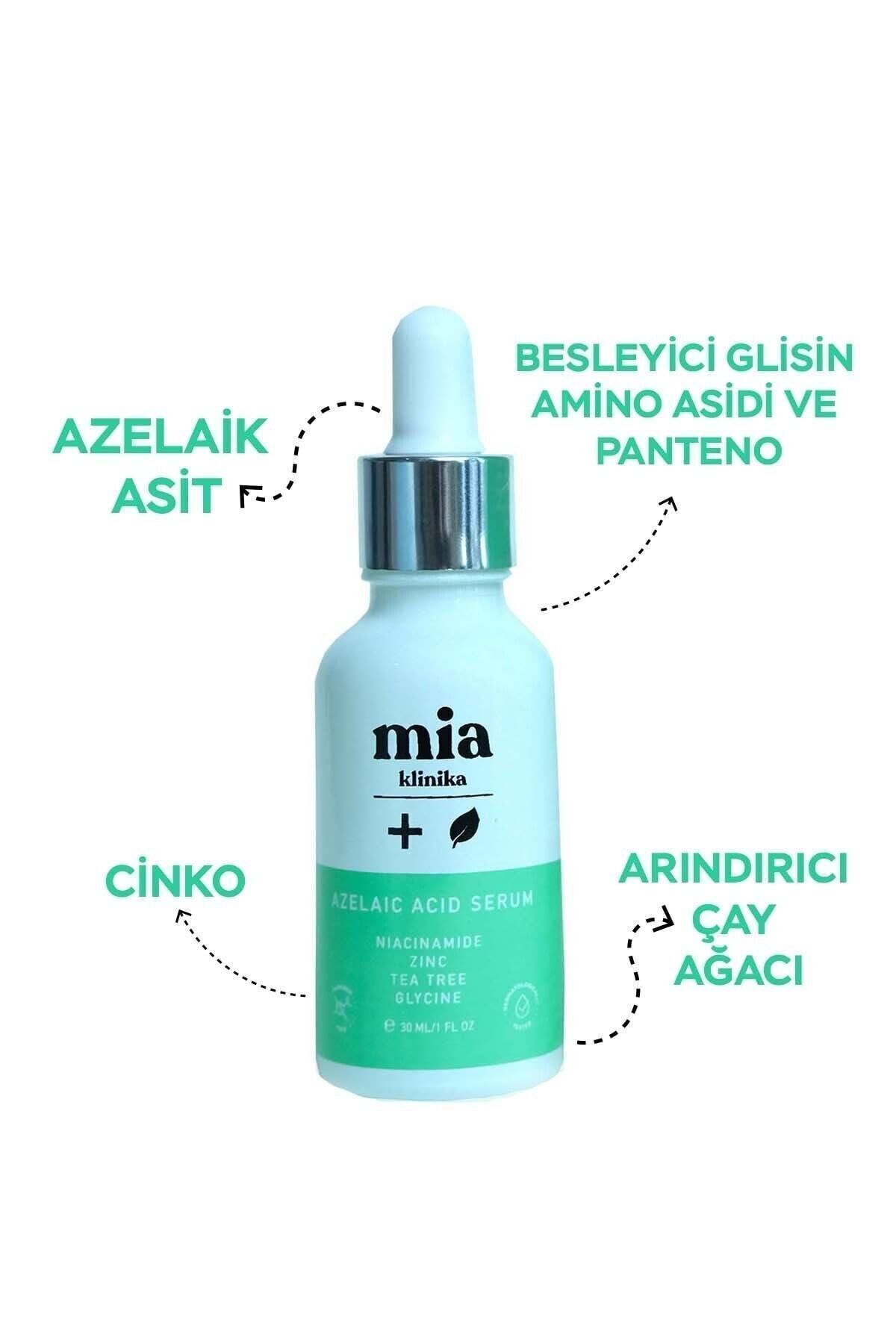 سرم پوست ترمیم اسید آزلائیک ضد mia klinika